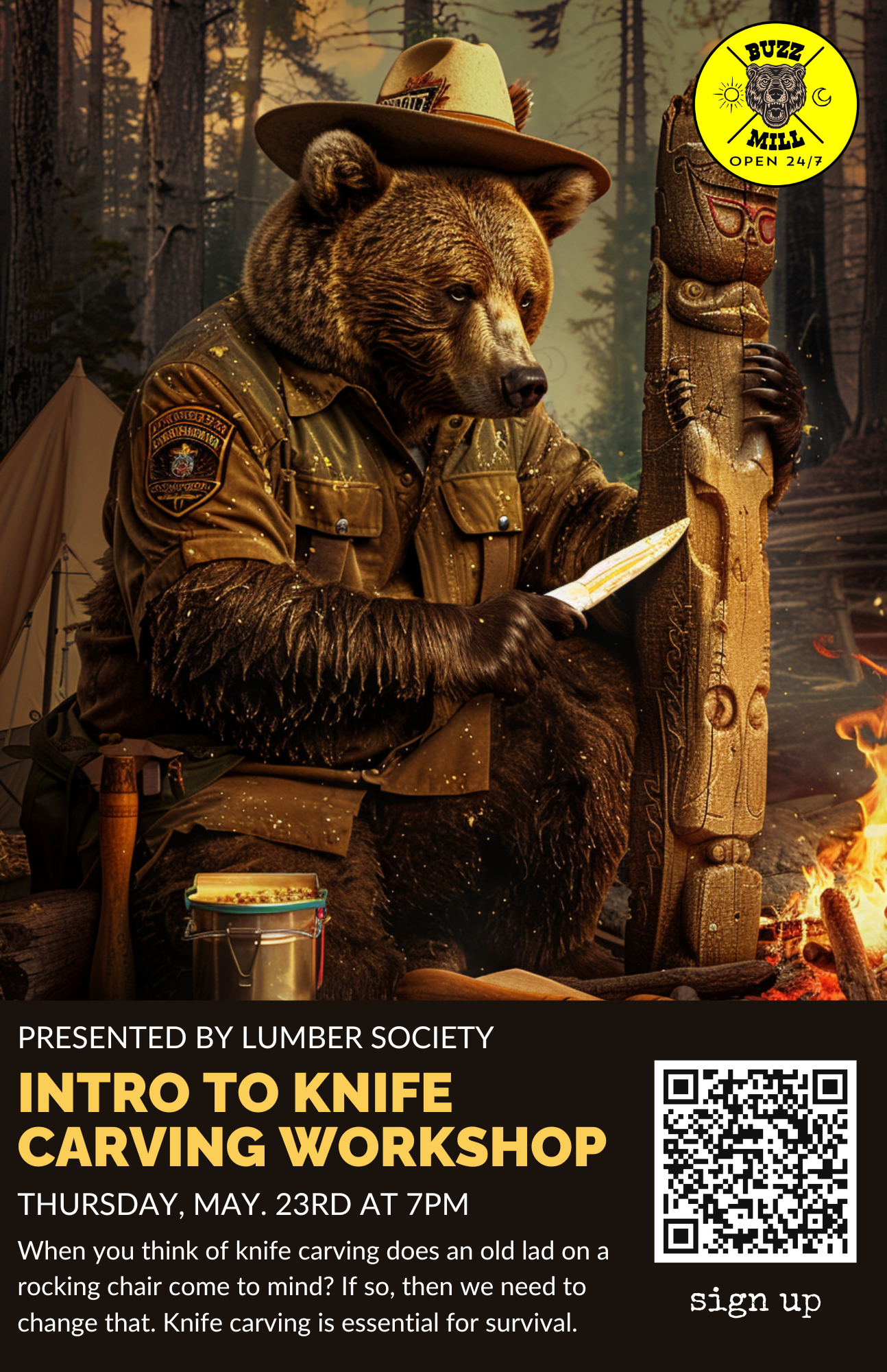 Intro to Knife Carving Workshop 