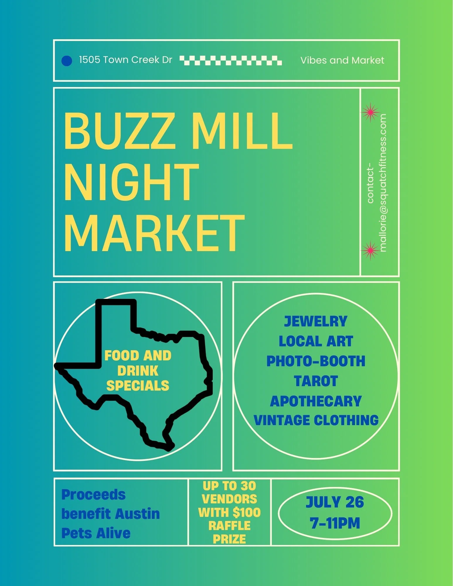 Buzz Mill Night Market 