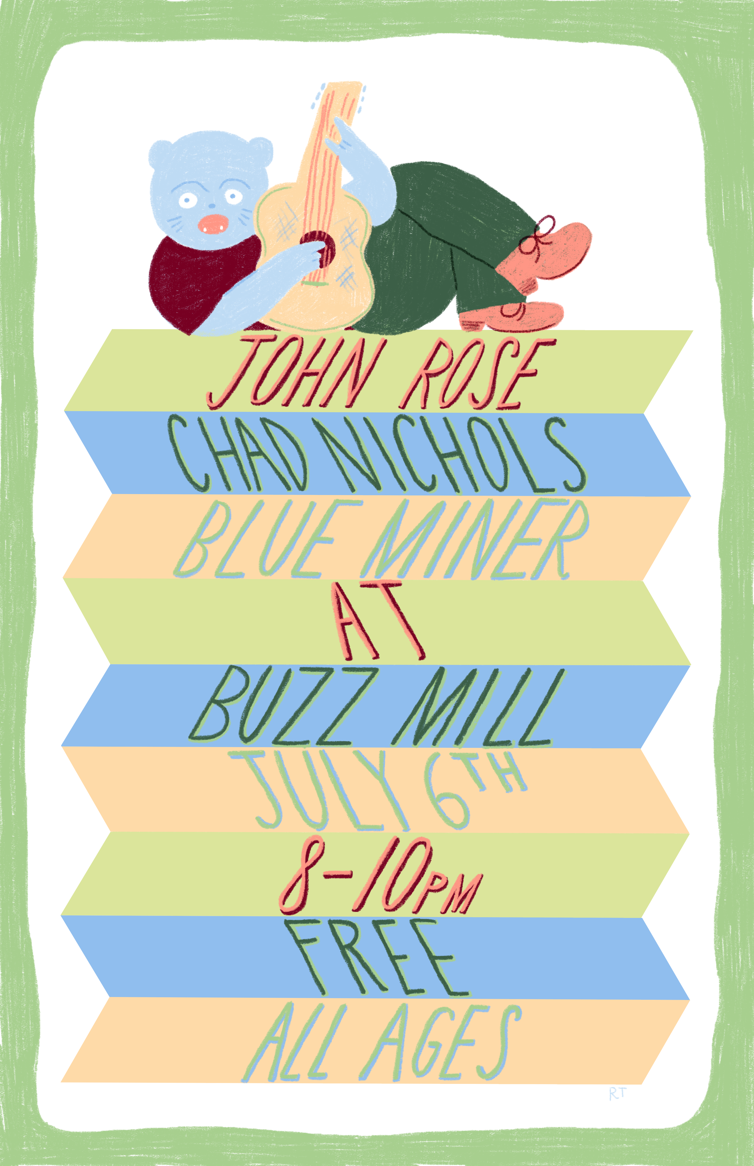 Live Music: John Rose, Chad Nichols, Blue Miner 