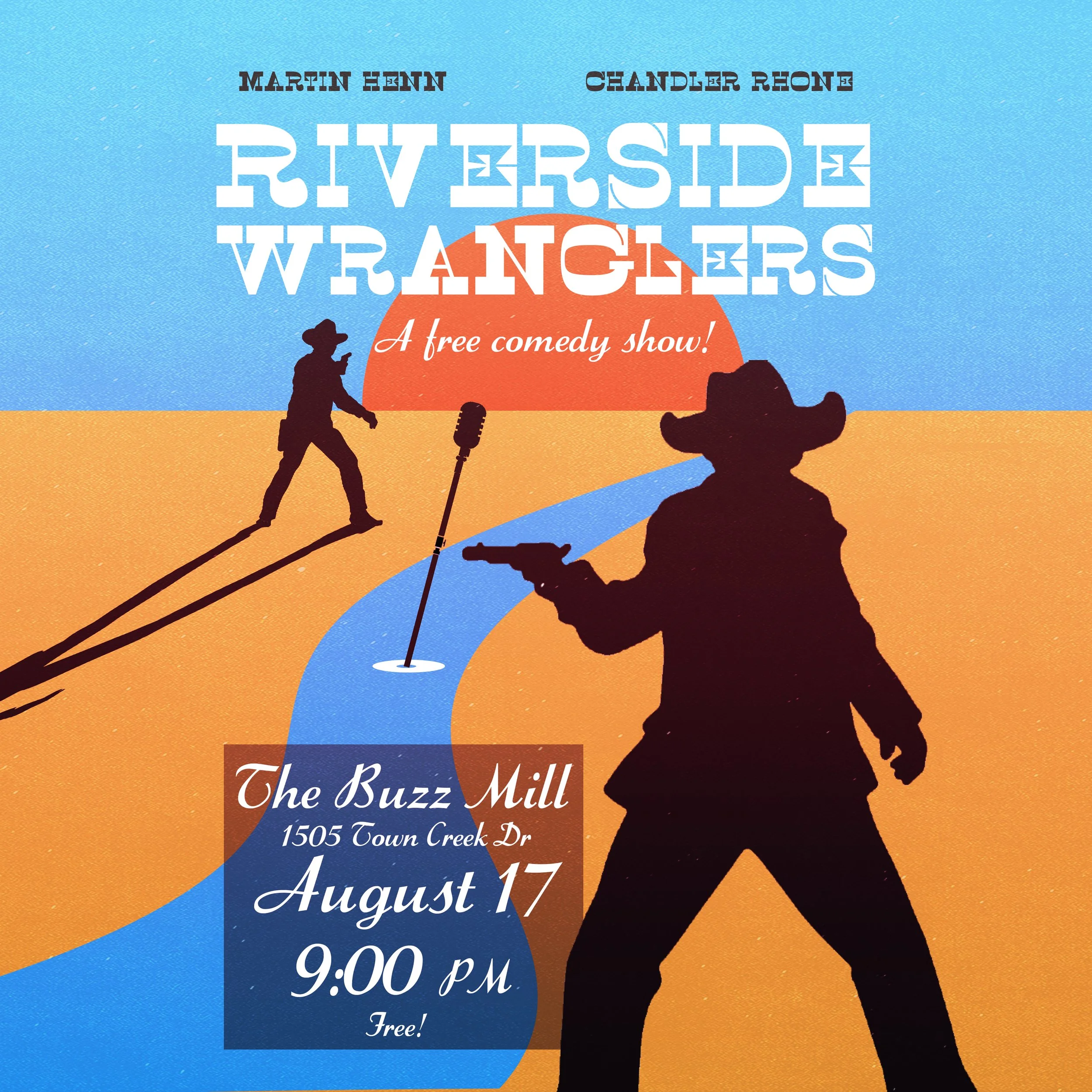 Riverside Wranglers comedy show