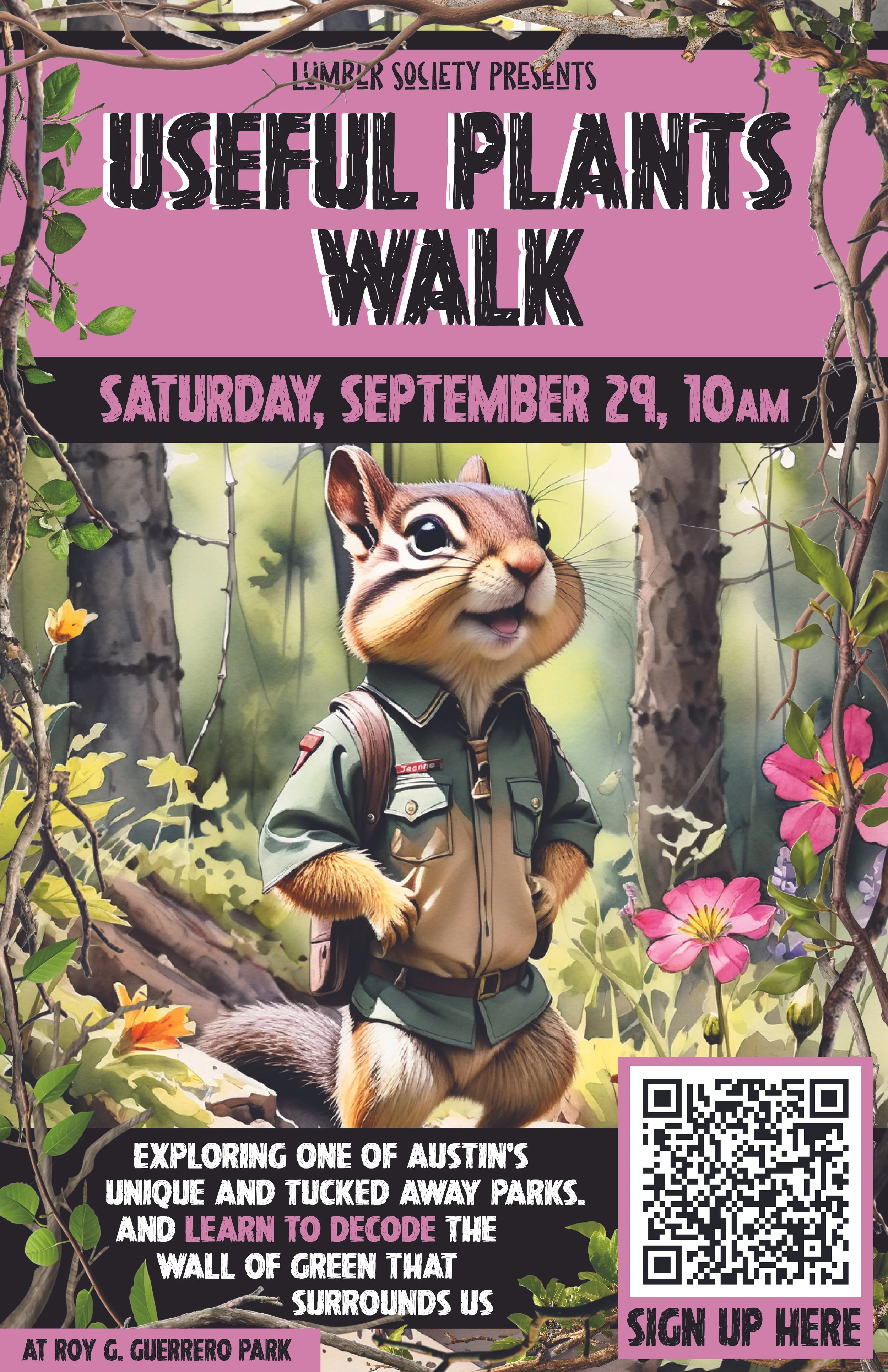 Lumber Society Useful Plants Walk (offsite)