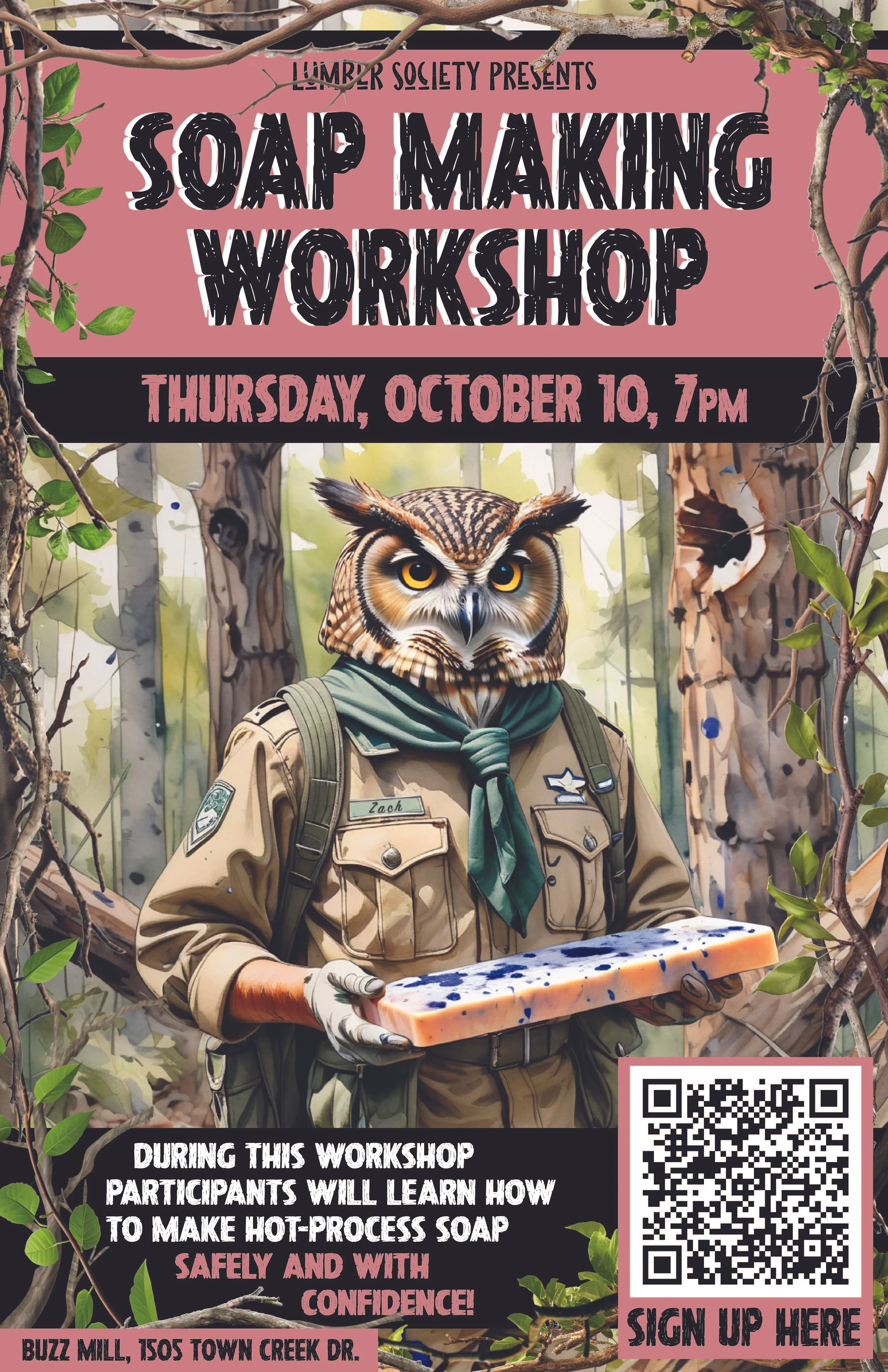 Lumber Society Soap Making Workshop 