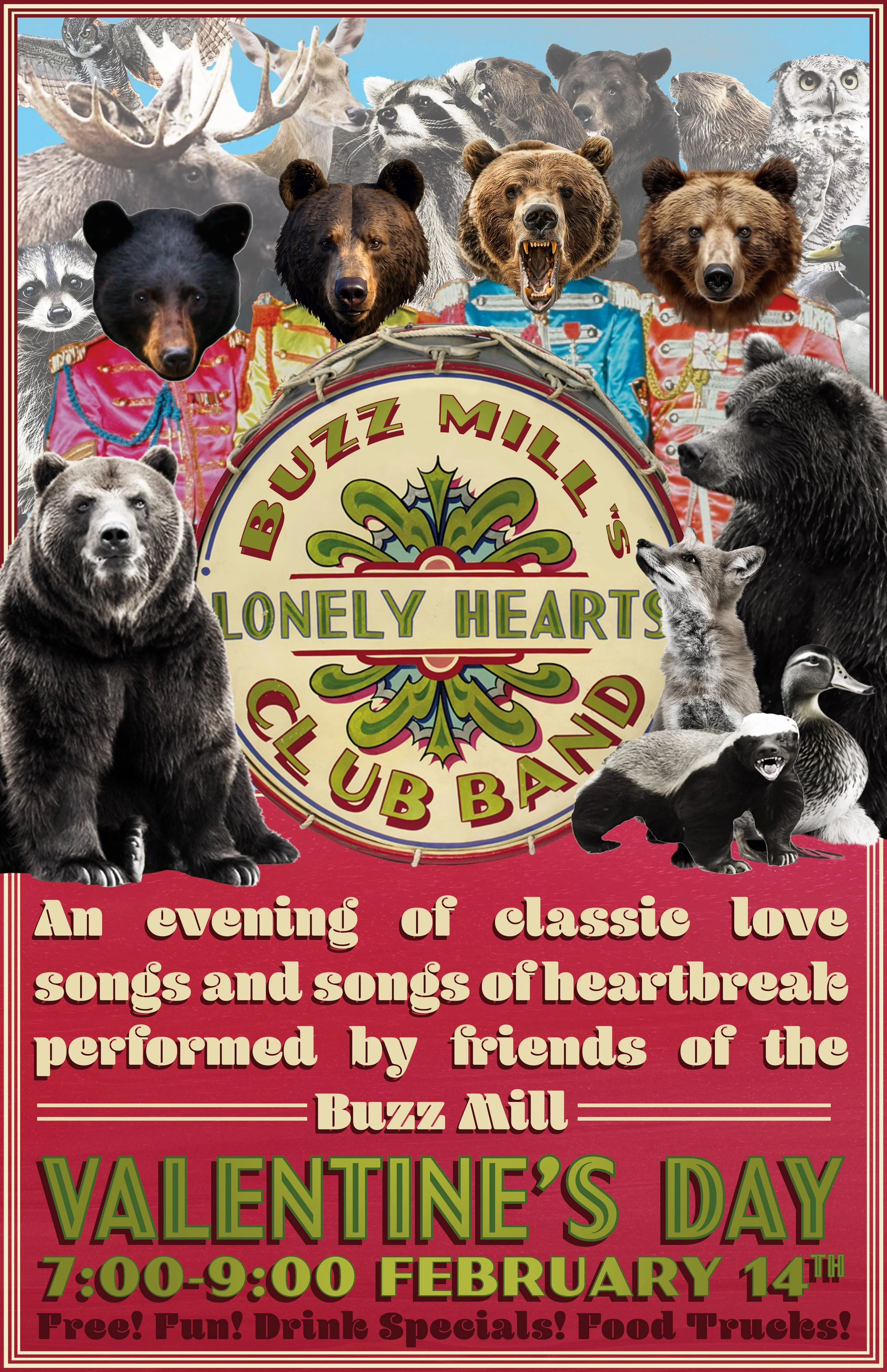 Live Music: Buzz Mill Lonely Hearts Showcase