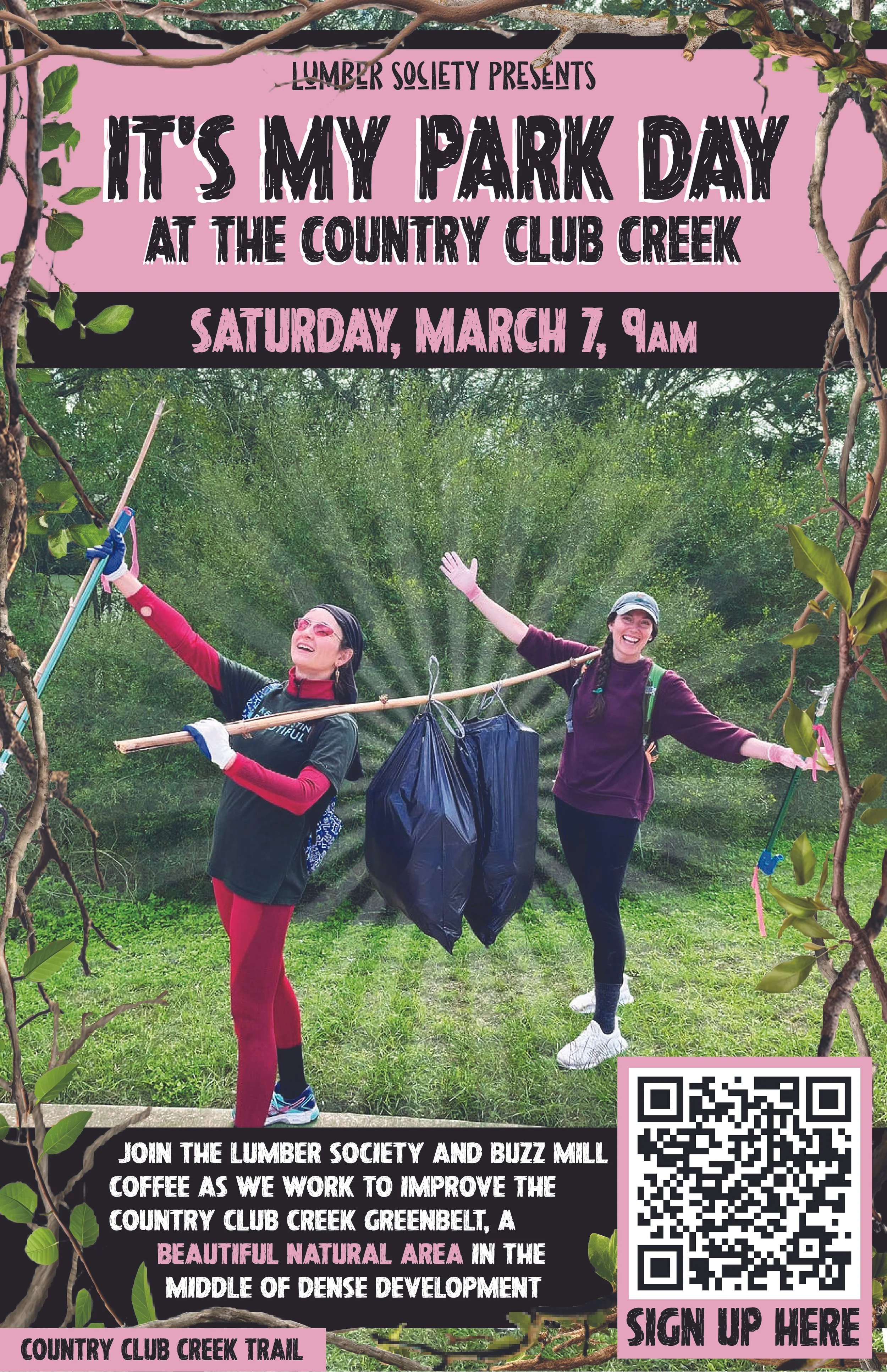 It’s My Park Day at the Country Club Creek 