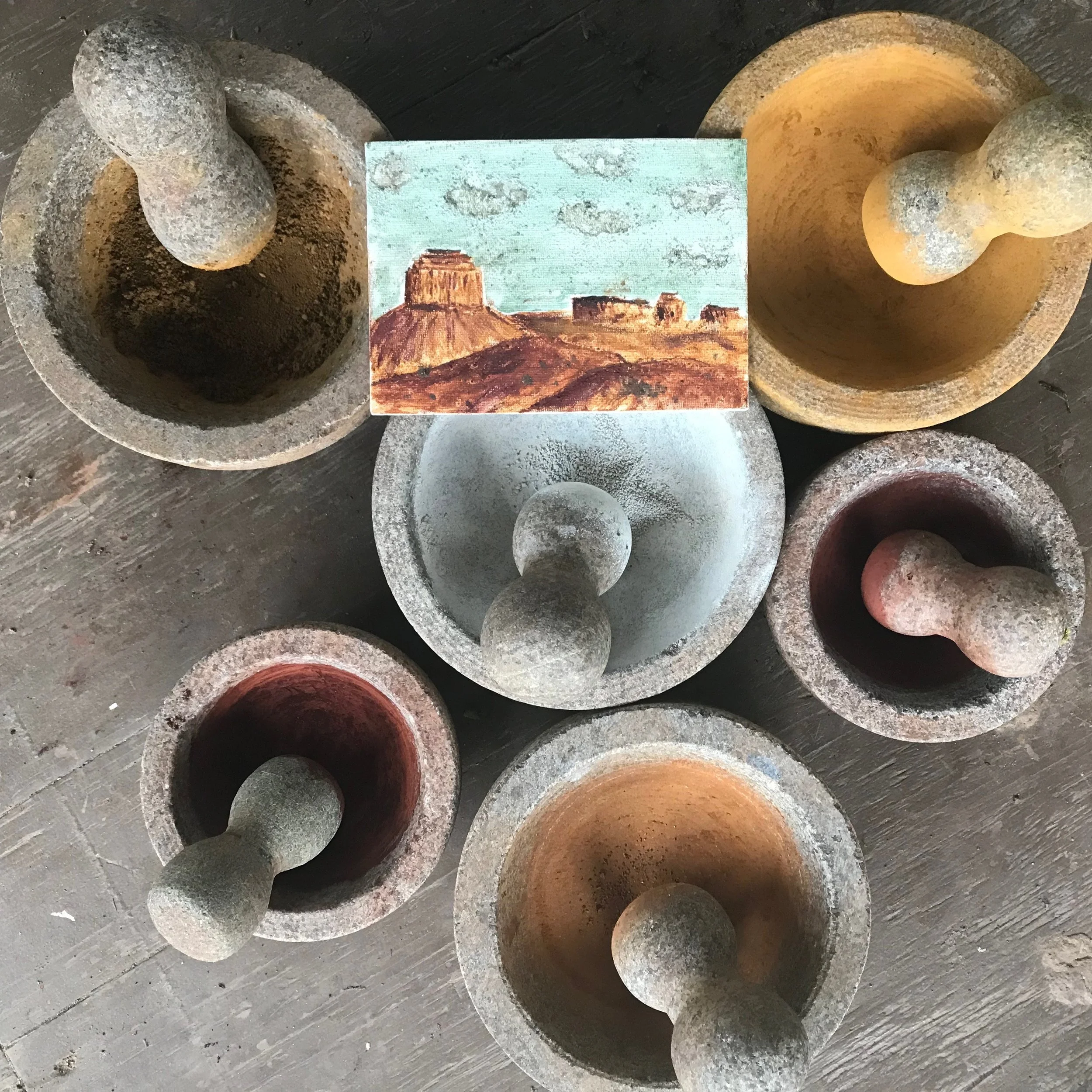 Earth Paints & Mineral Pigments Workshop