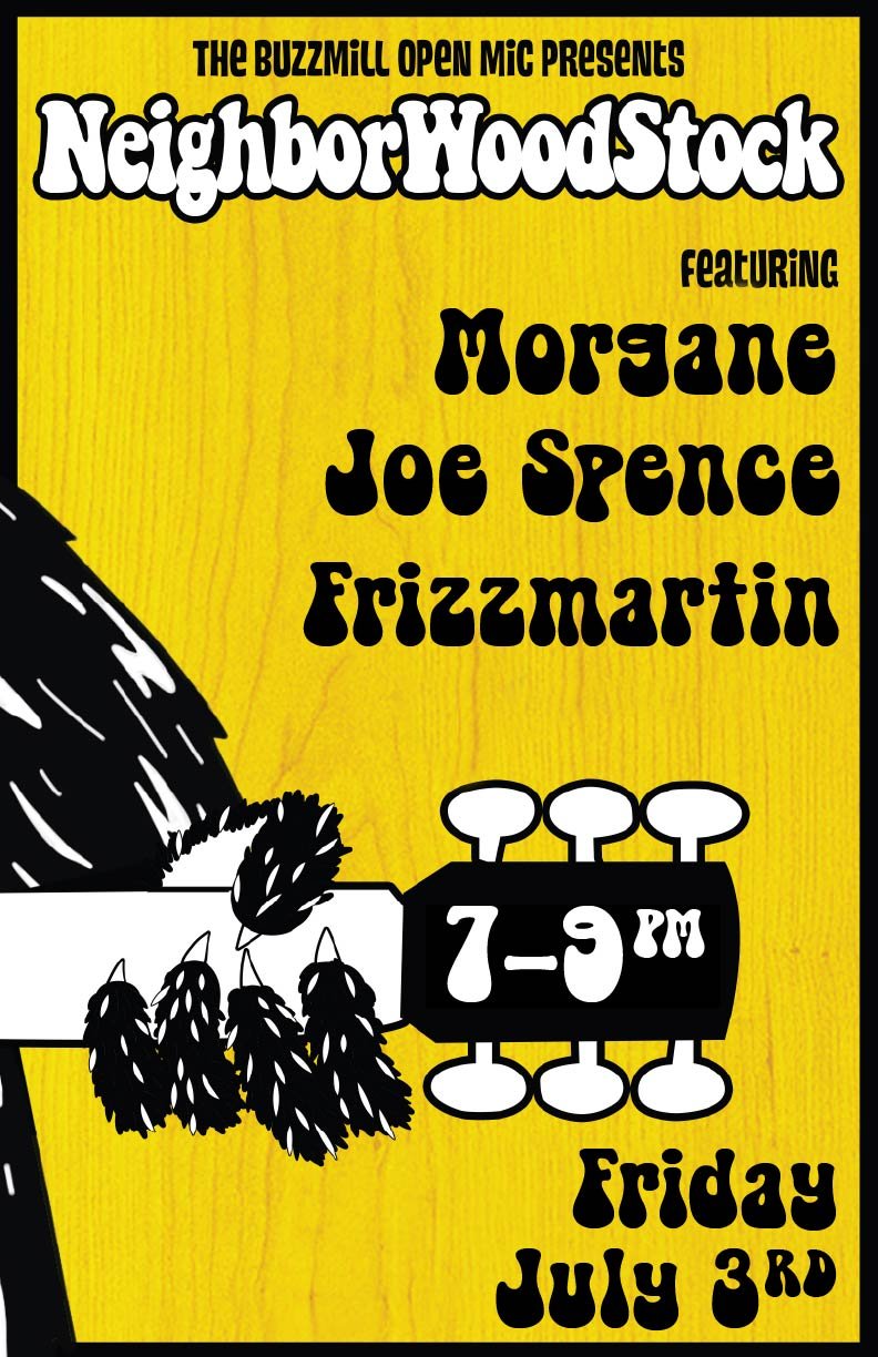 Live Music: Morgane, Joe Spence, Frizzmartin