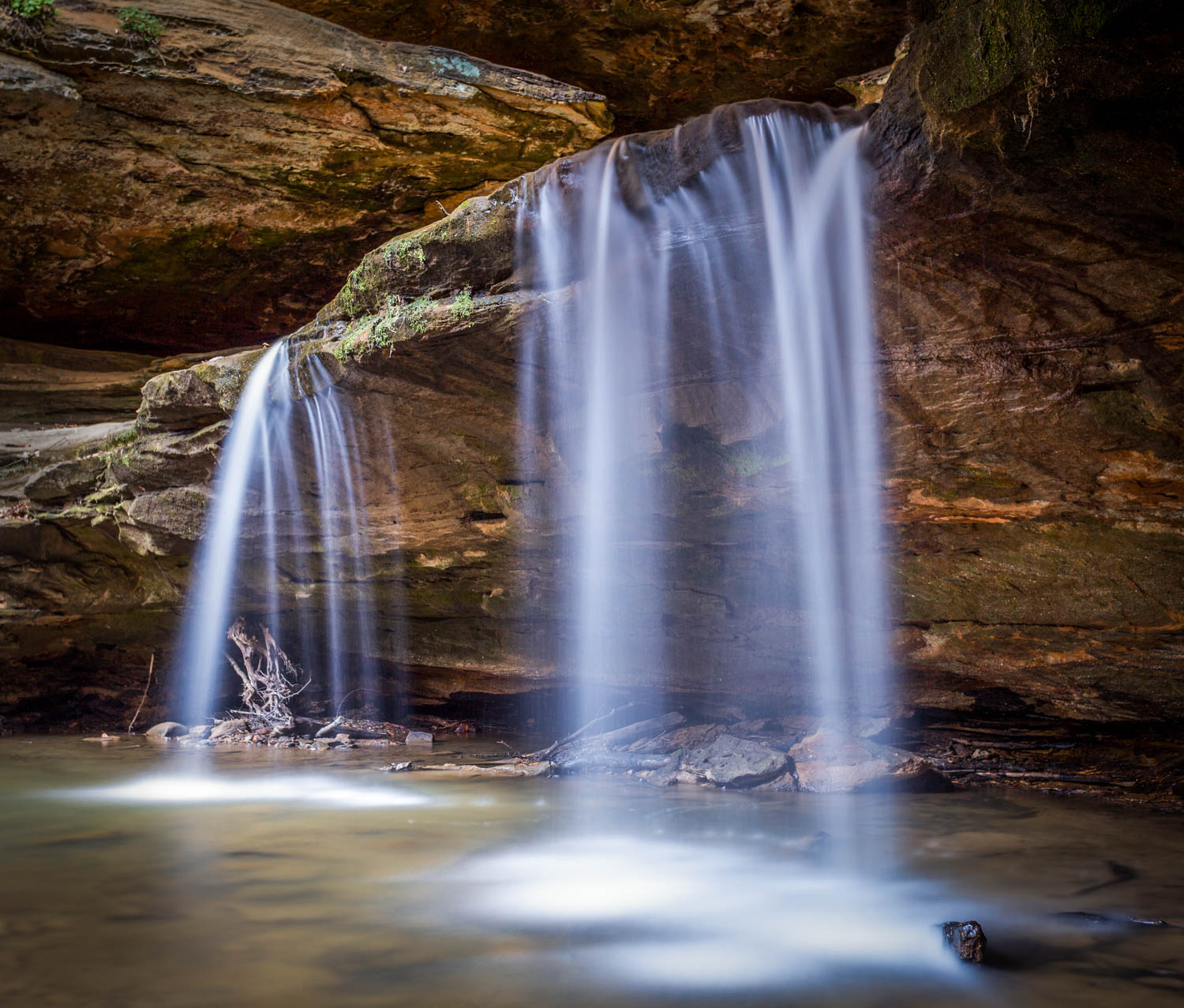 Old Man's Cave Waterfall
