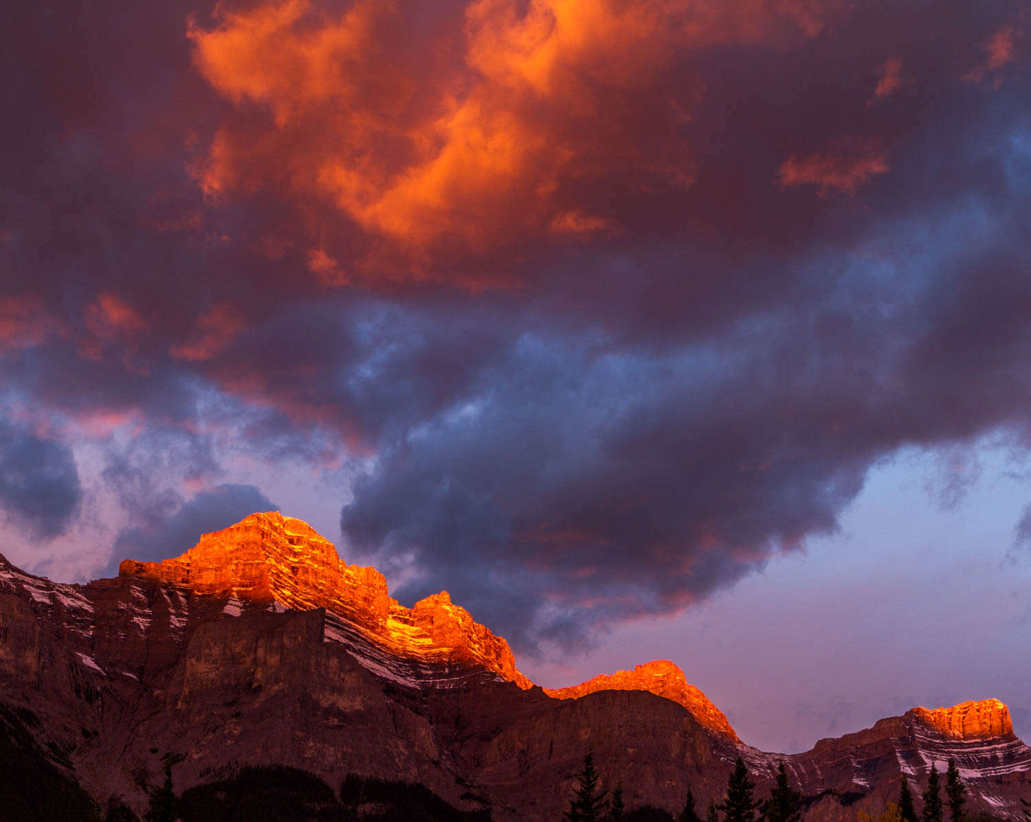 Morning Alpenglow