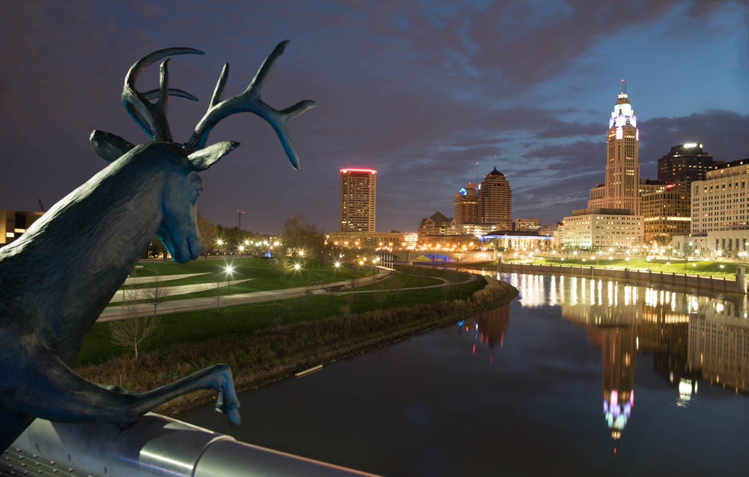 Contemplating Columbus.