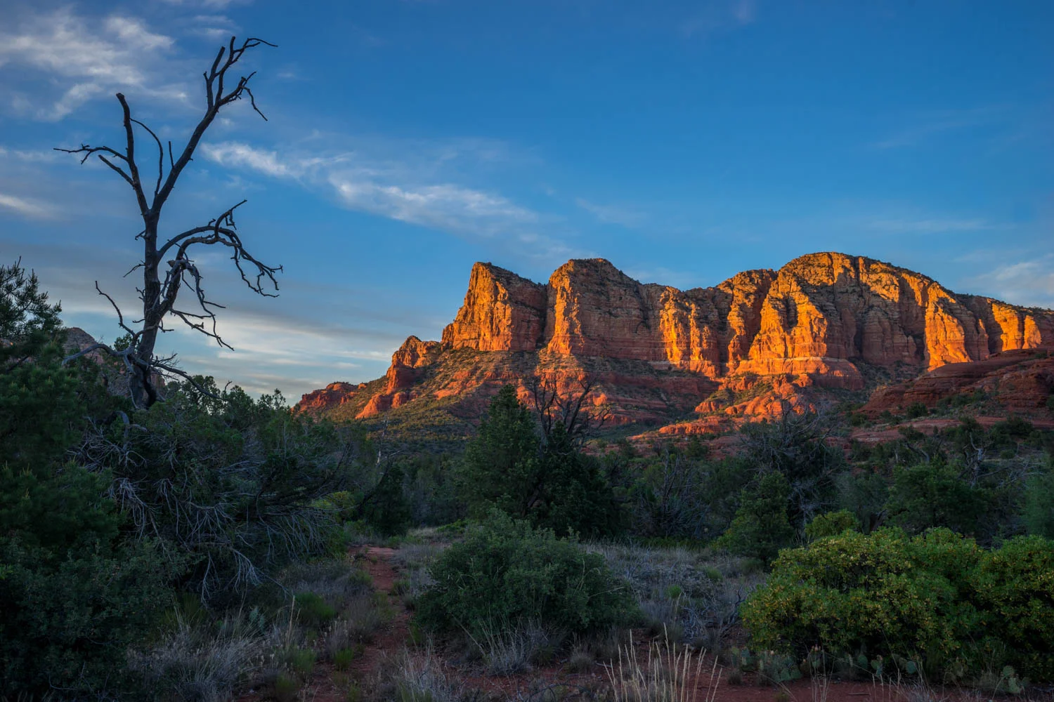Sunset near Sedona