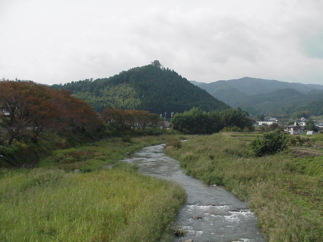  Observation tower on top of the hill which over looks Kamo-Cho. 