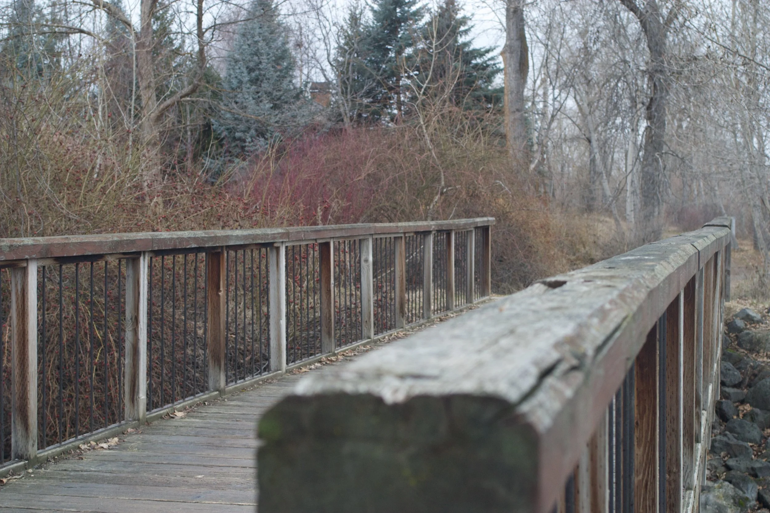 Cross the bridge