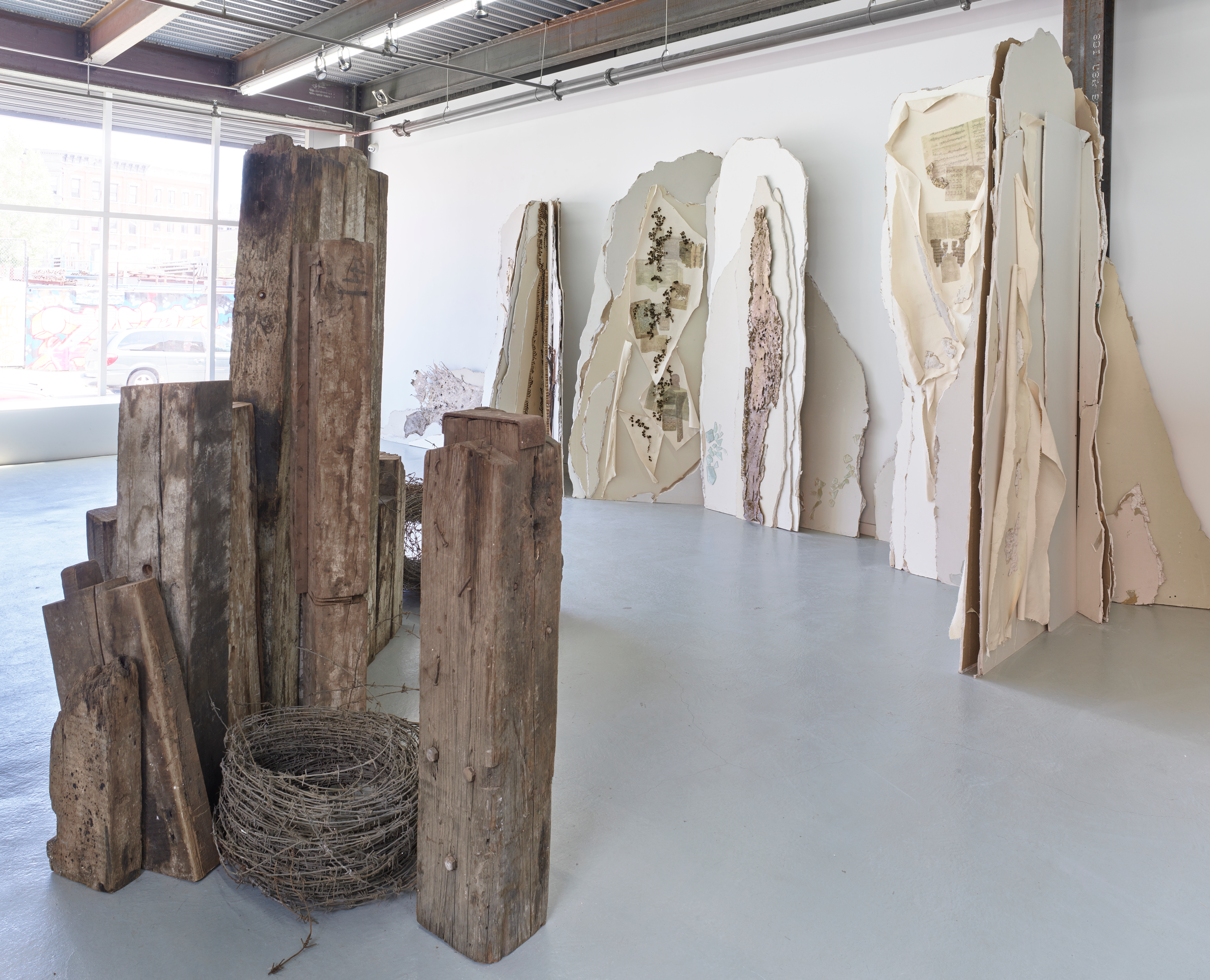 WHOSE LAND? WHOSE GOD? Installation detail