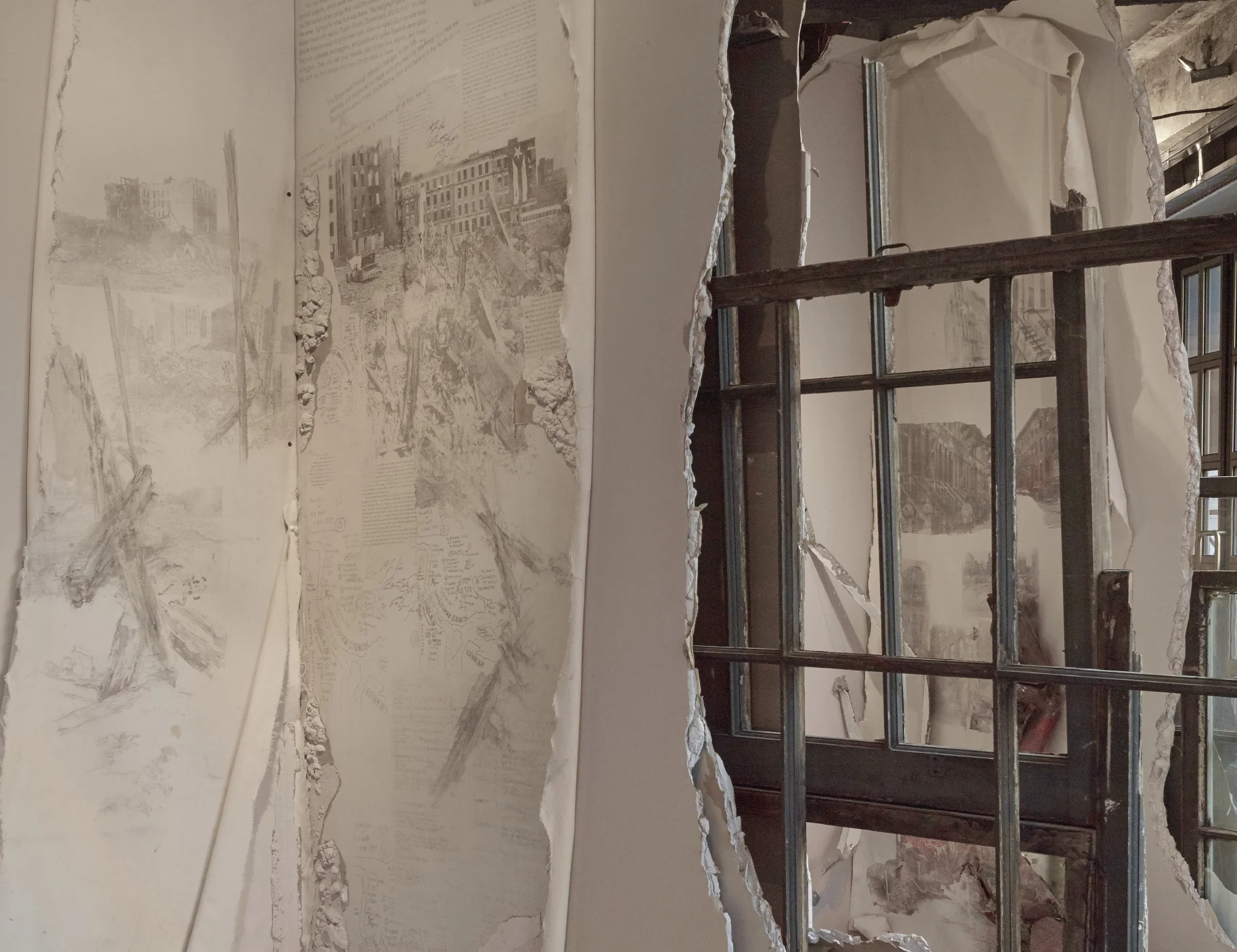 Paradise Lost/ Regained? Utopia to Survival: detail