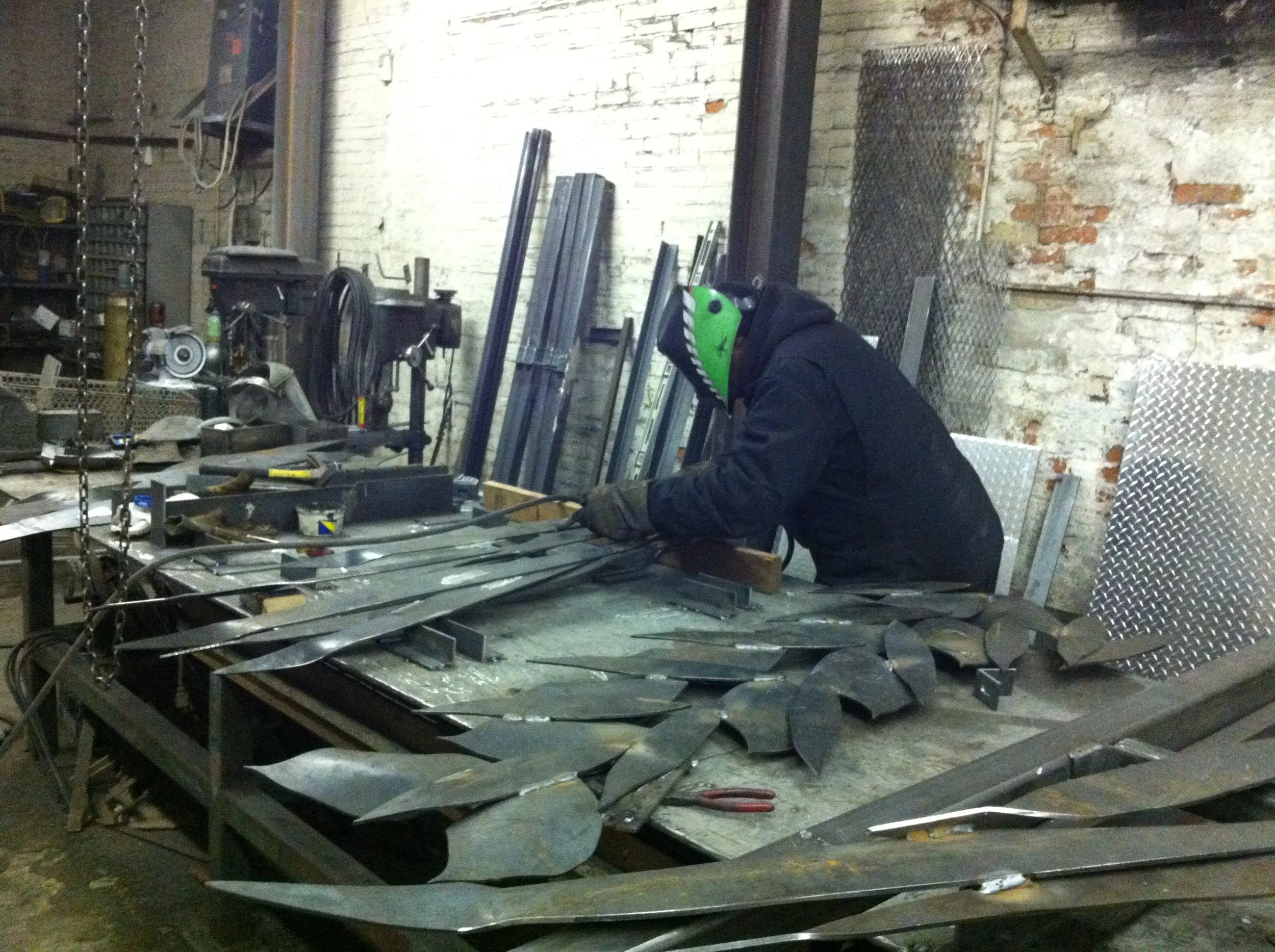 Decorative Fence, Villa Ave production photo