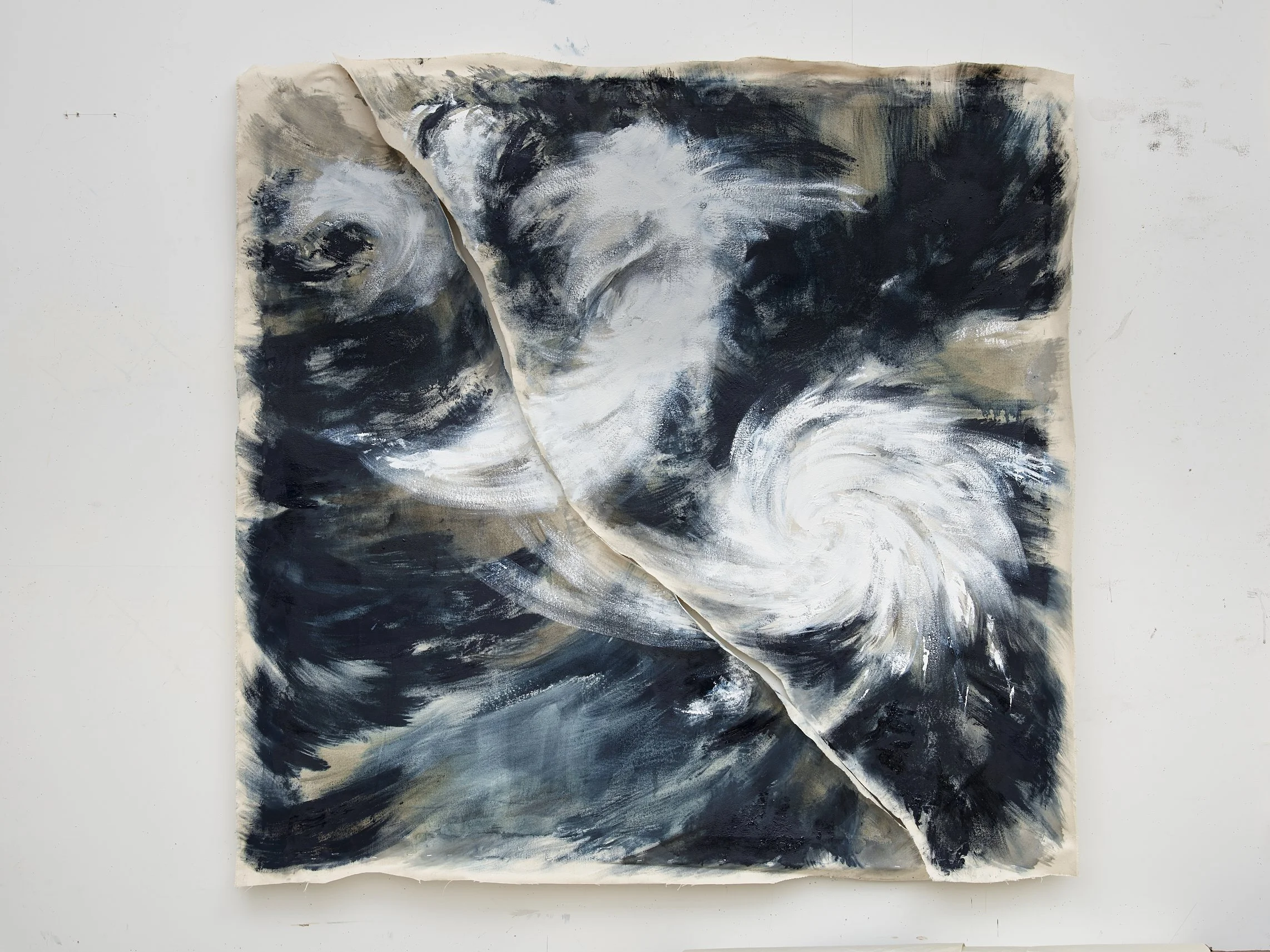 ”Storm Source,” 5ft x 6ft, oil on canvas-on stretcher , 2020