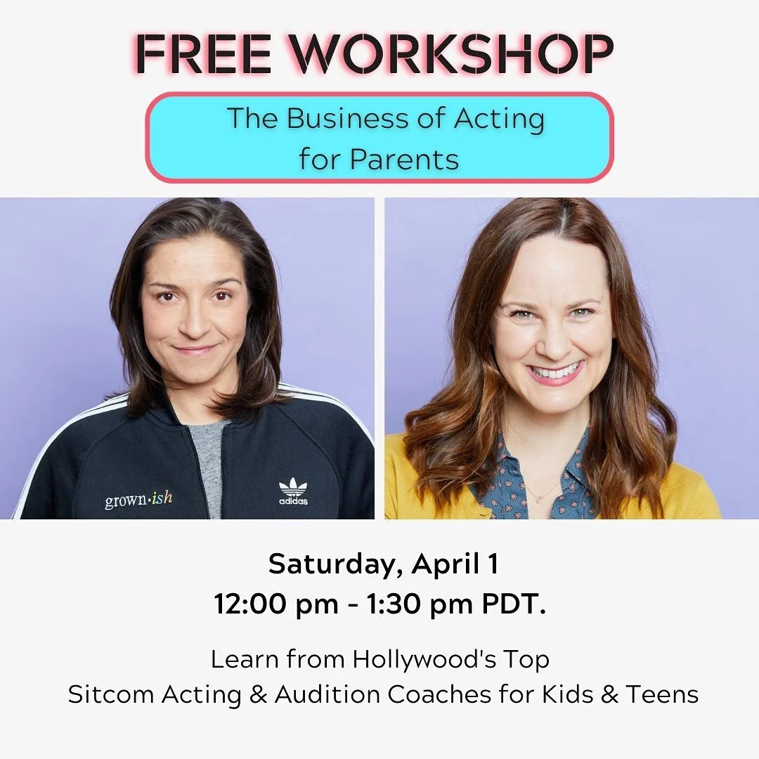 I am teaching a free online workshop this Saturday at noon!⁠⁣⁠
⁠⁣⁠
Almost every day I see a scam or some kind of false advertising on IG and FB targeting parents and kids who want to work in the entertainment industry. It's shocking how bold they hav