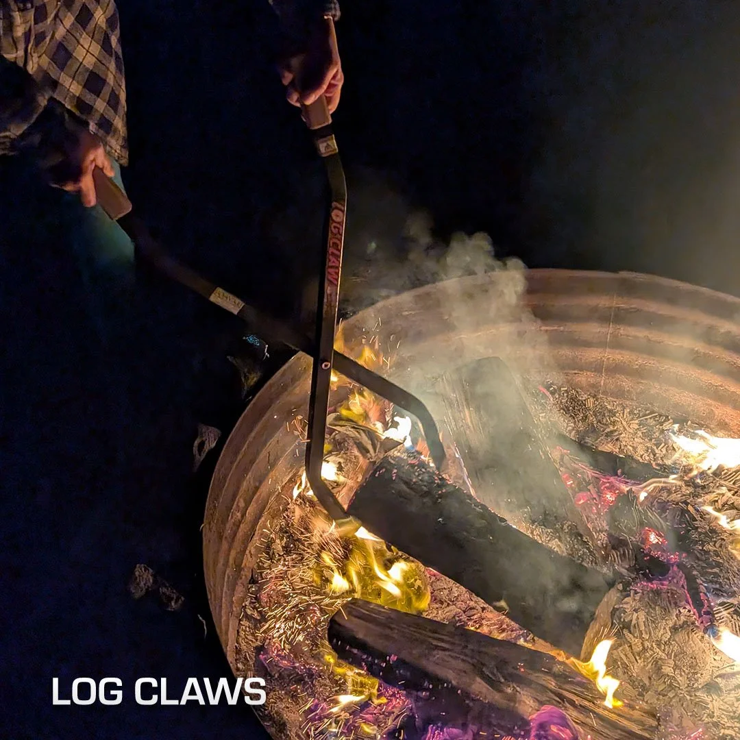 Heavy-duty log claw grabber made in USA