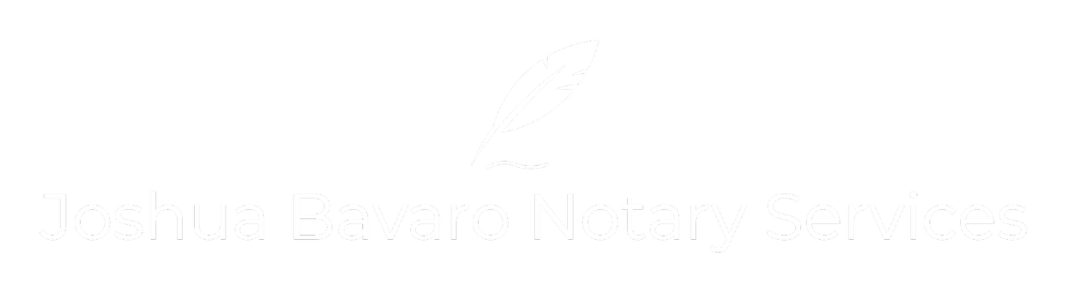 Joshua Bavaro Notary Services