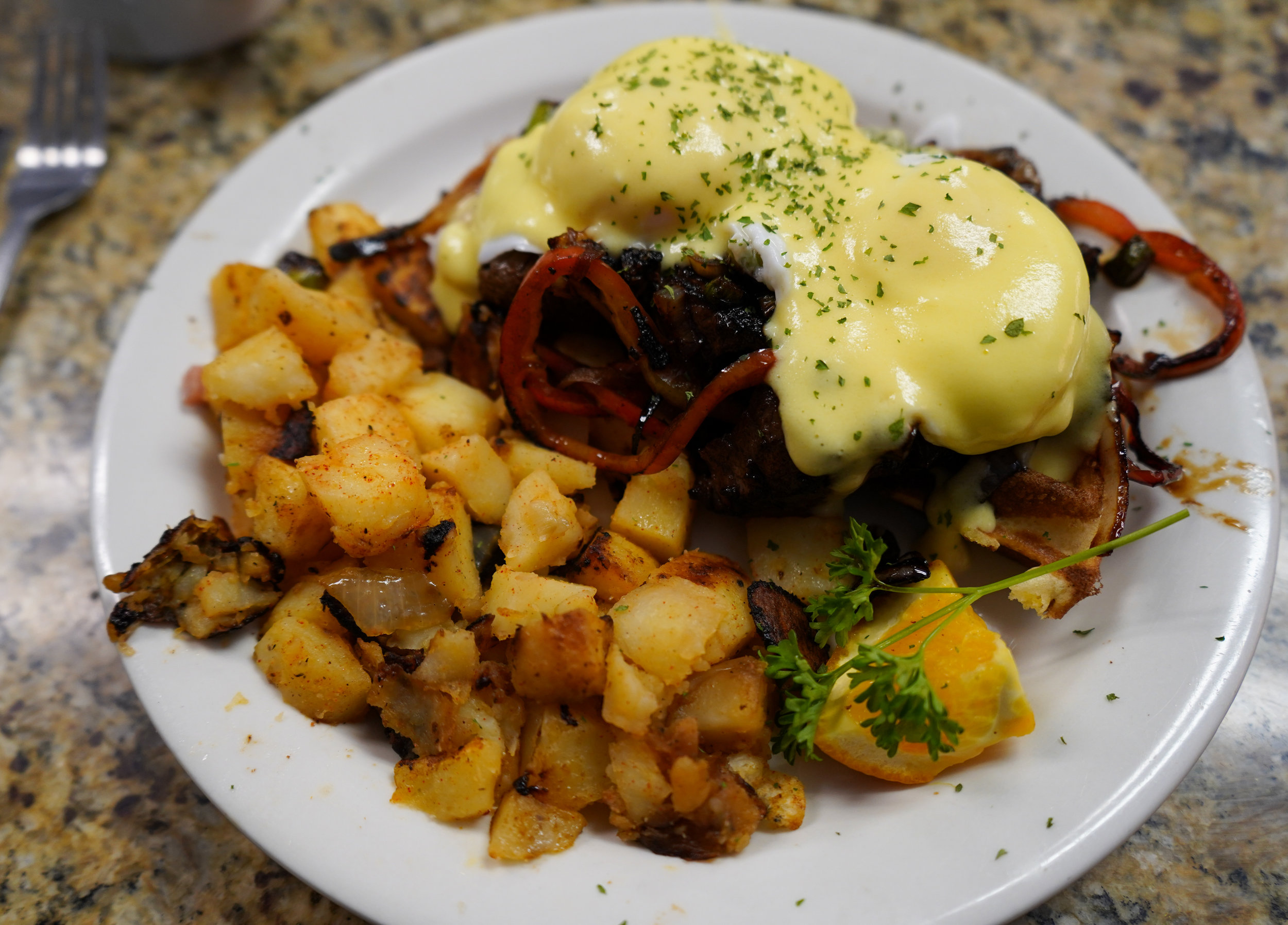 Cornbread Waffle Filet Tip Benedict.jpg