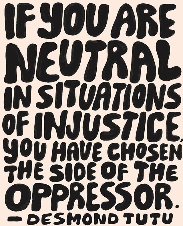 Just like the patriarchy, racism is systemic. I&rsquo;ve started to take steps to better educate myself, listen, support, donate, vote. I&rsquo;ve been here but haven&rsquo;t actively done enough.
.
This isn&rsquo;t about me, and I&rsquo;m probably n