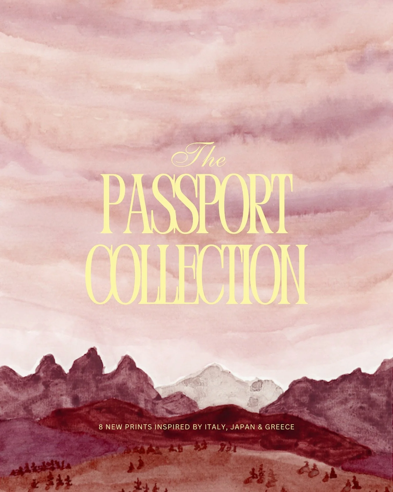 Coming Friday! 👀 

The final print collection from April&rsquo;s Original of the Day series.

#italianalps #inspiredbyitaly #dolomite