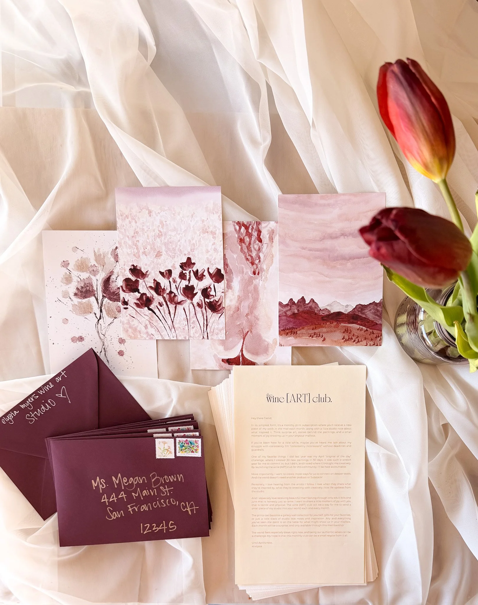 the wine [ART] club – a monthly print membership INTERNATIONAL