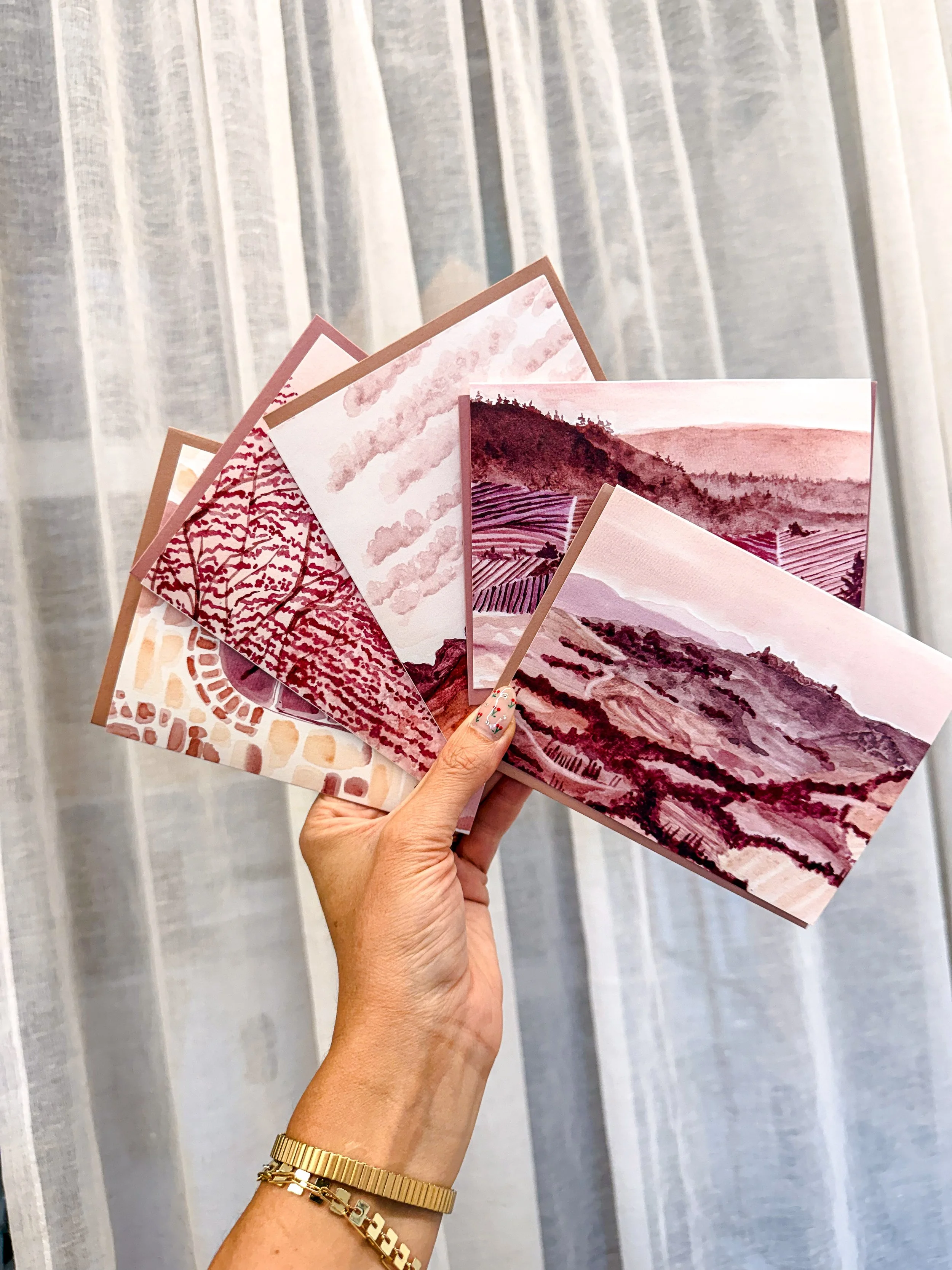 Assorted Passport Notecards | Set of 5