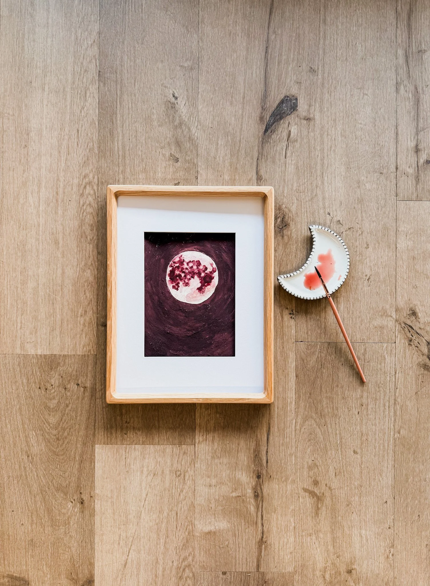 sweet strawberry moon framed.jpg