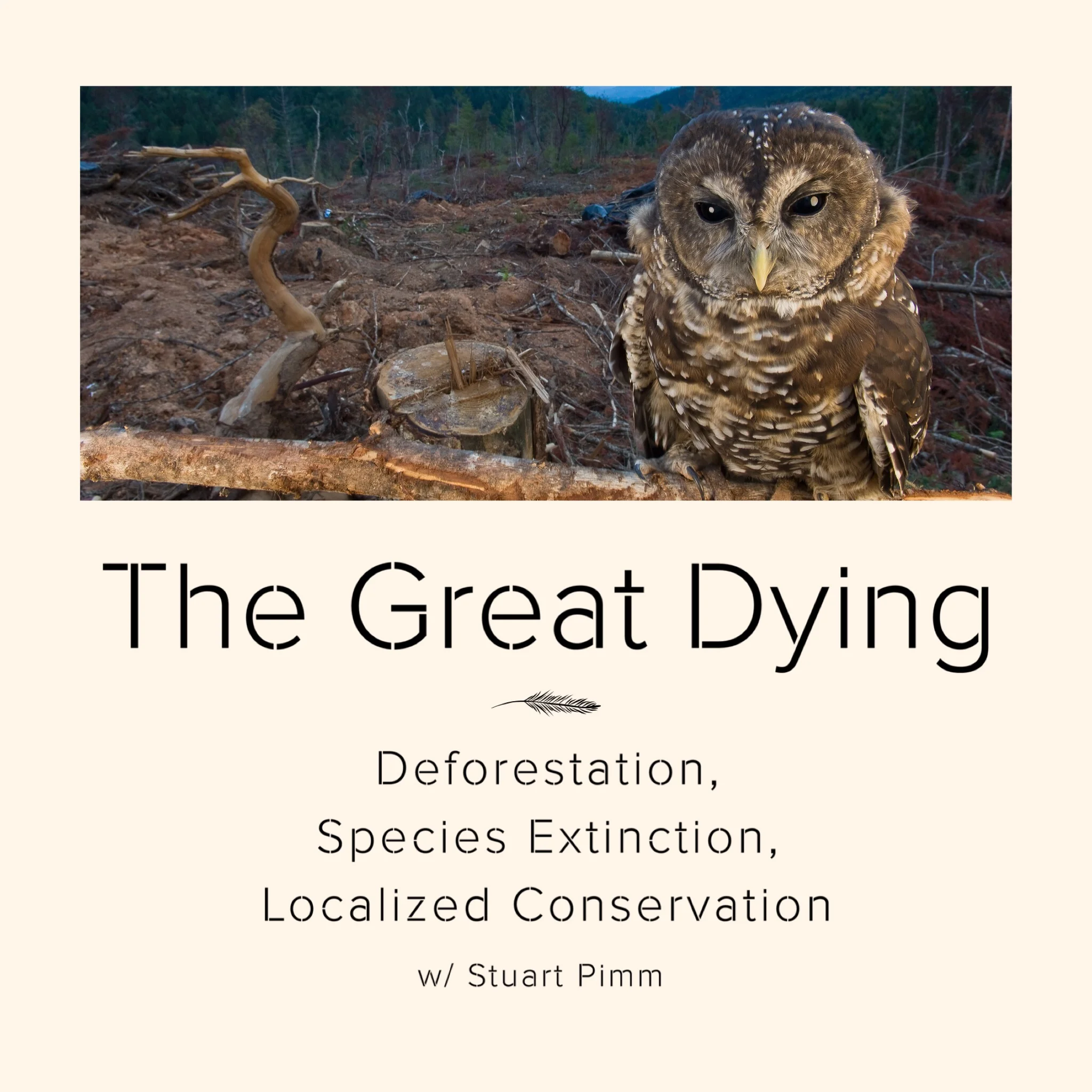 #76 | The Great Dying: Deforestation, Species Extinction, and Localized Conservation w/ Stuart Pimm