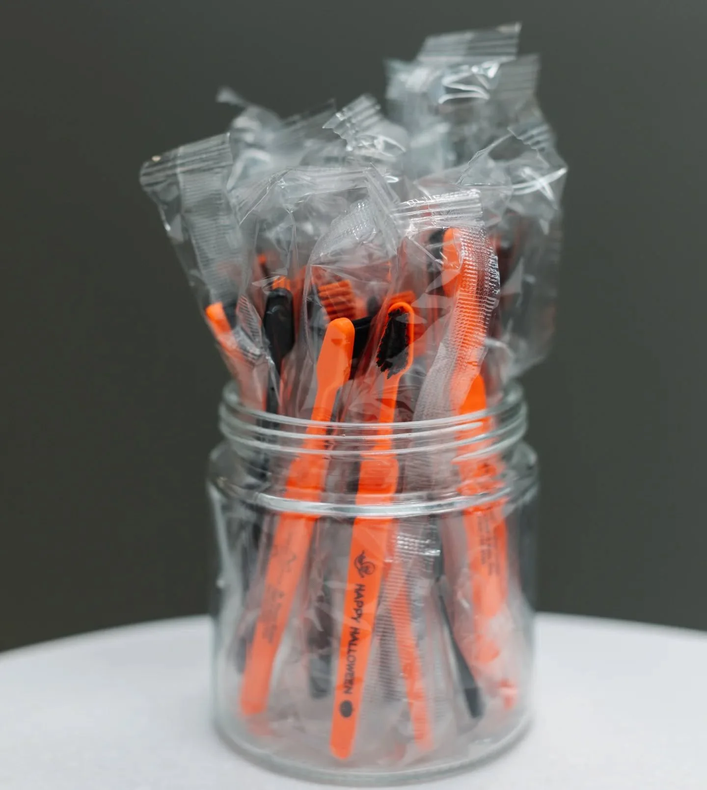 Halloween is just around the corner! Make sure you're brushing off all of those sugar bugs!