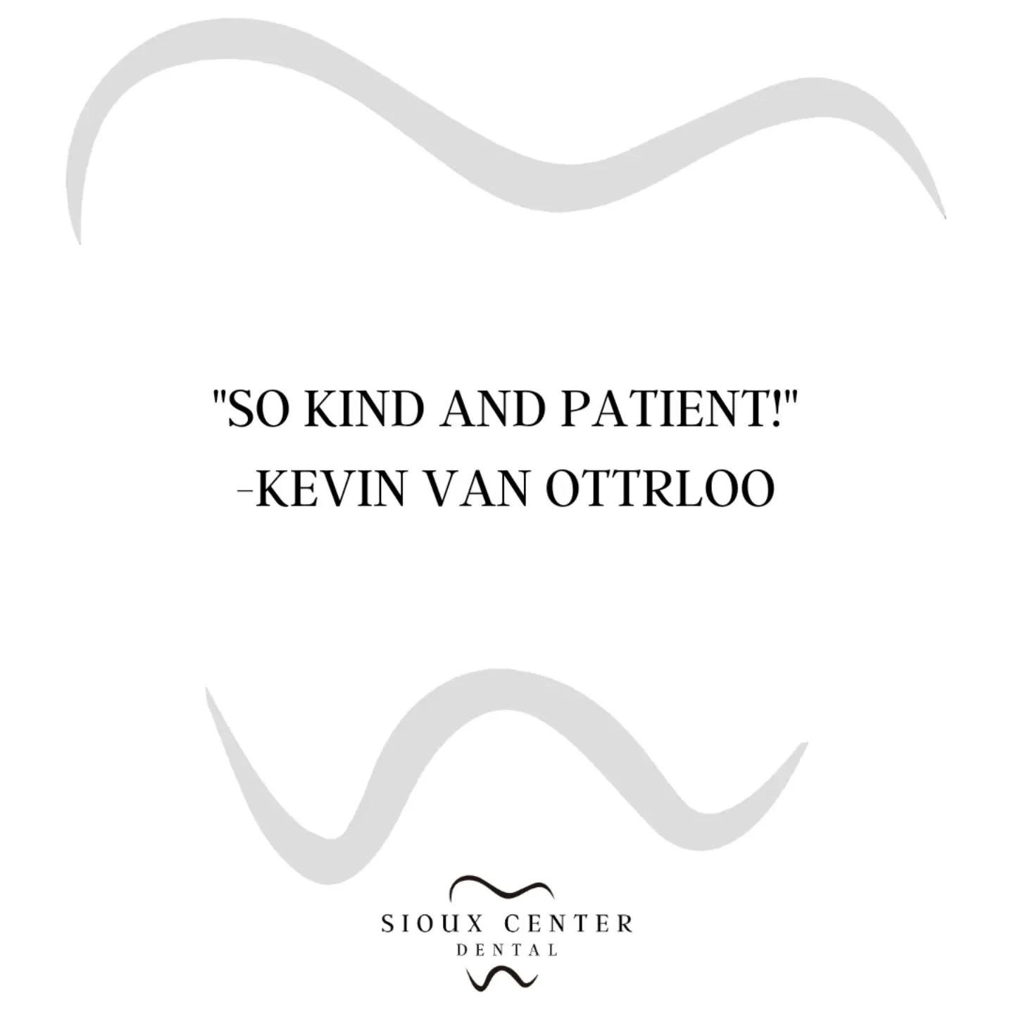 ⭐⭐⭐⭐⭐
Happy Thursday! This is what people are saying about us! Come experience the Sioux Center Dental difference! 🤗
.
.
.
#siouxcenterdental 
#faithfamilyservice 
#generaldentist 
#5stars 
#review