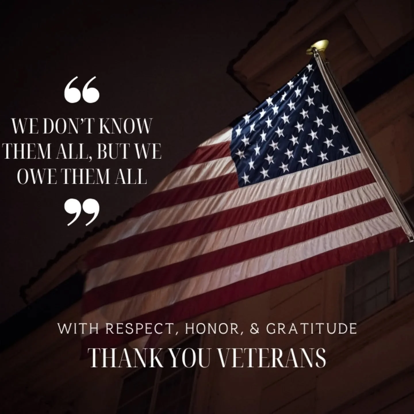 Happy Veteran's Day! ❤️🤍💙