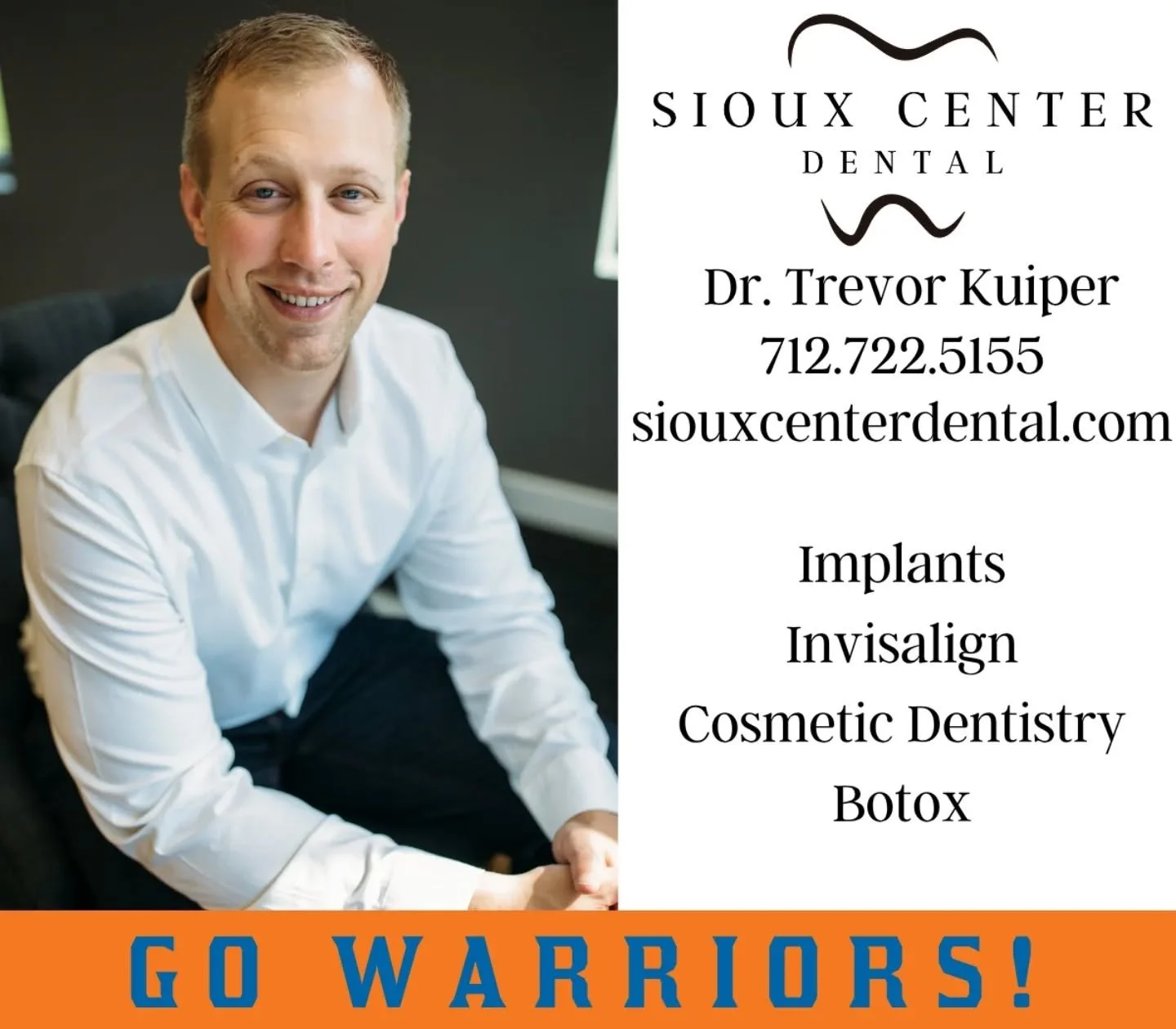 It's game day! Let's go Warriors! 💙🧡💙🧡