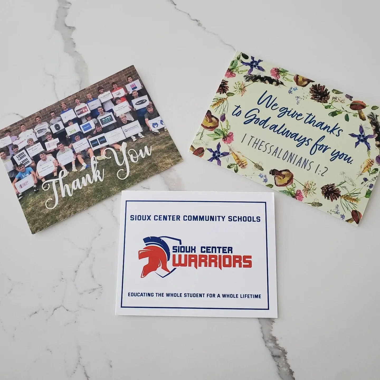 Hand written thank you cards always brighten our day 🤗