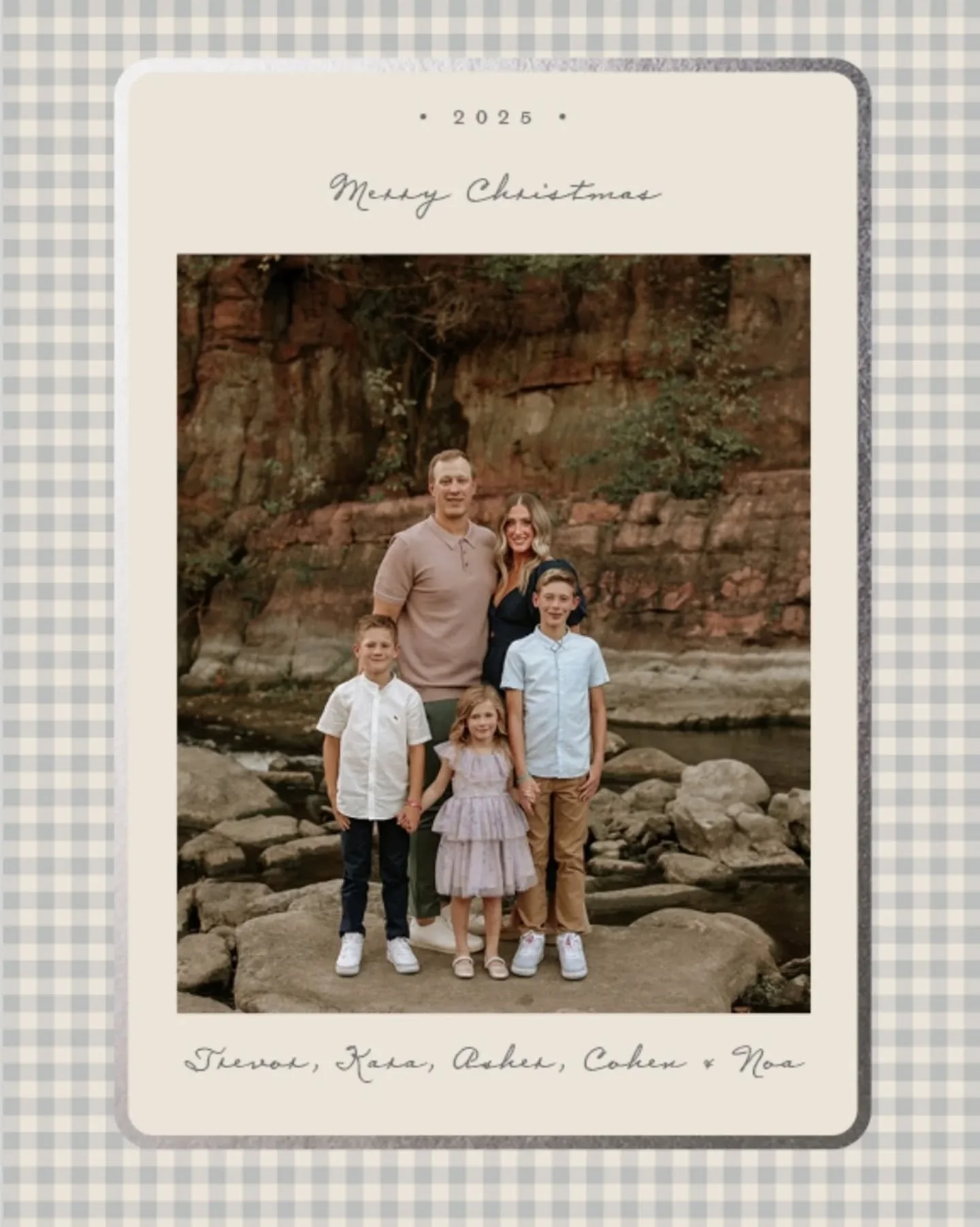 Merry Christmas from our family to yours! 🎄