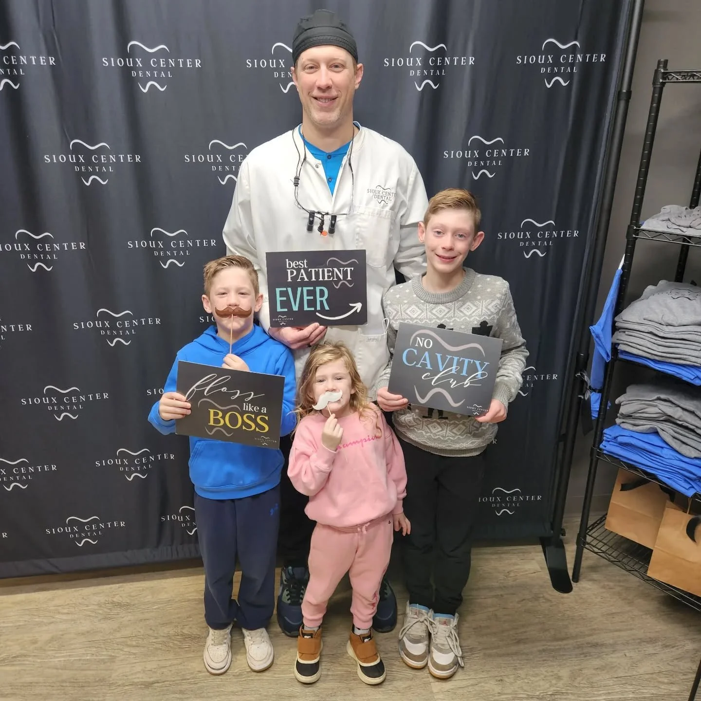 Dr. Kuiper had some special visitors to finish out the year! ❤️