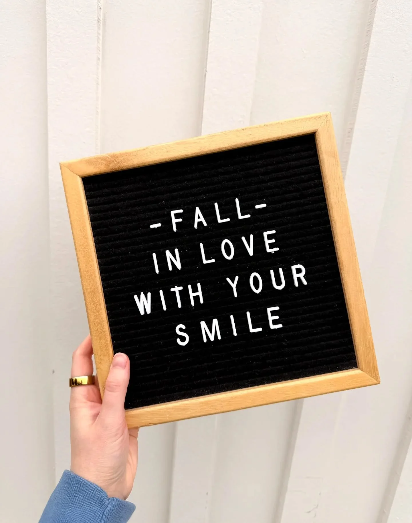 Fall in love with your smile 🥰