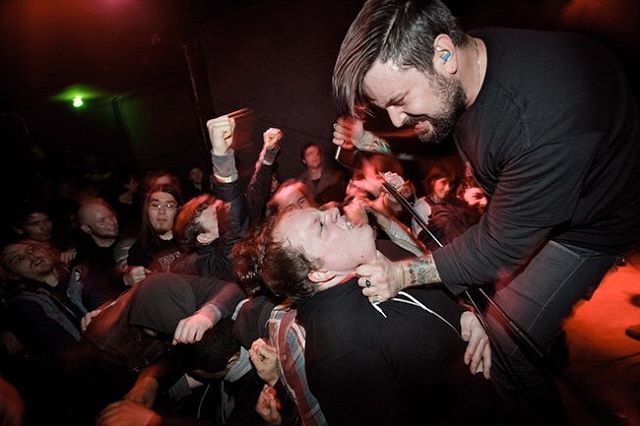 A little crowd participation at Acheron (RIP) In Brooklyn, January 2012.
Photo by @shootwillie