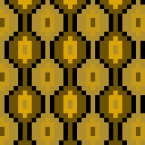 Yellow & Brown 70's Pattern