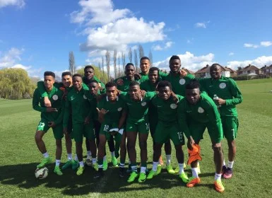 SUPER EAGLES HOLDS FIRST TRAINING SESSION AHEAD OF FRIENDLY GAMES, DURING NIGERIA LONDON TOUR 2017 ORGANIZED BY EURODATA SPORT