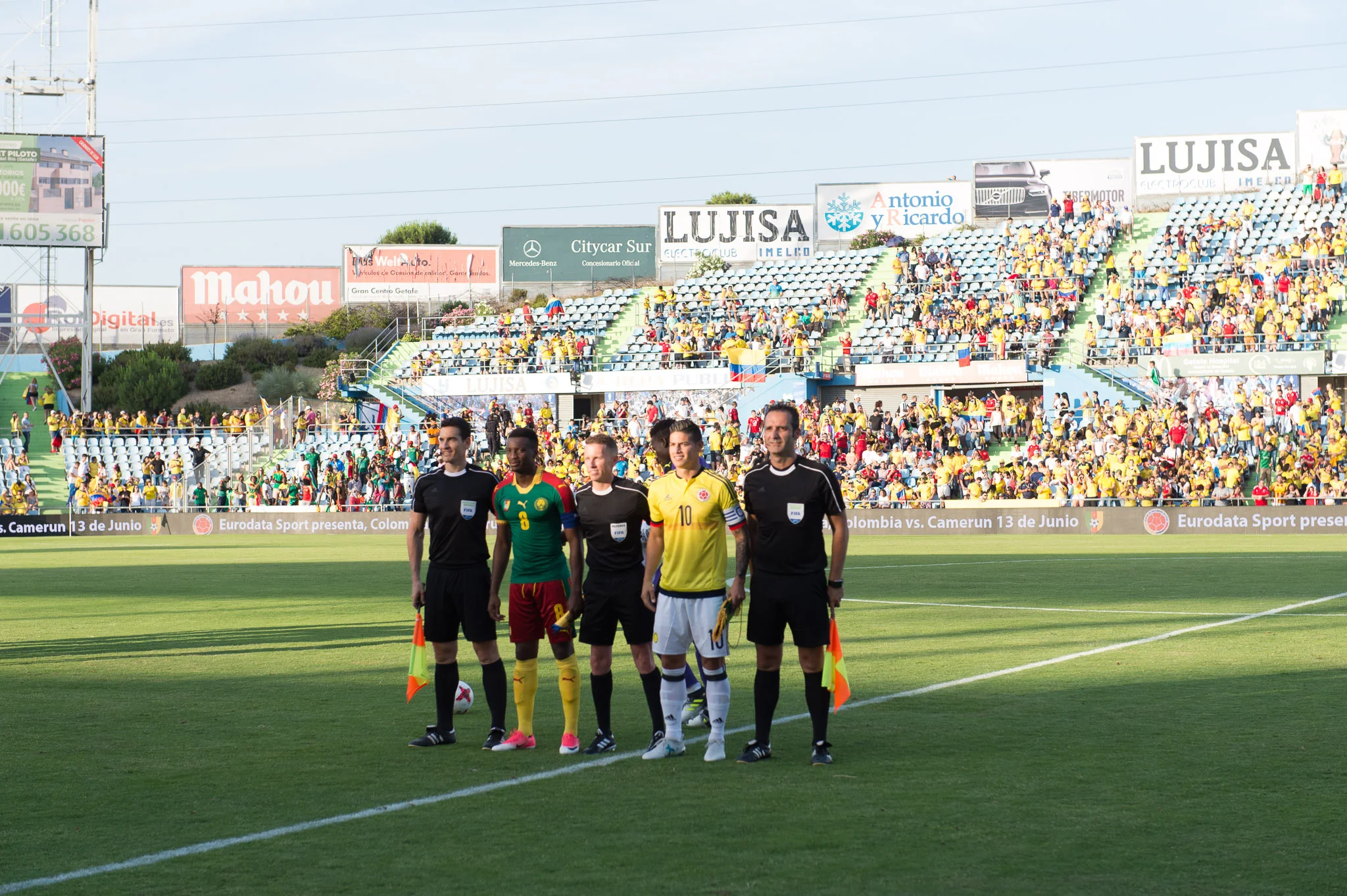 LA SELECCIÓN COLOMBIA GANÓ, GUSTÓ Y GOLEÓ EN GETAFE: 4-0 SOBRE UN TÍMIDO CAMERÚN
