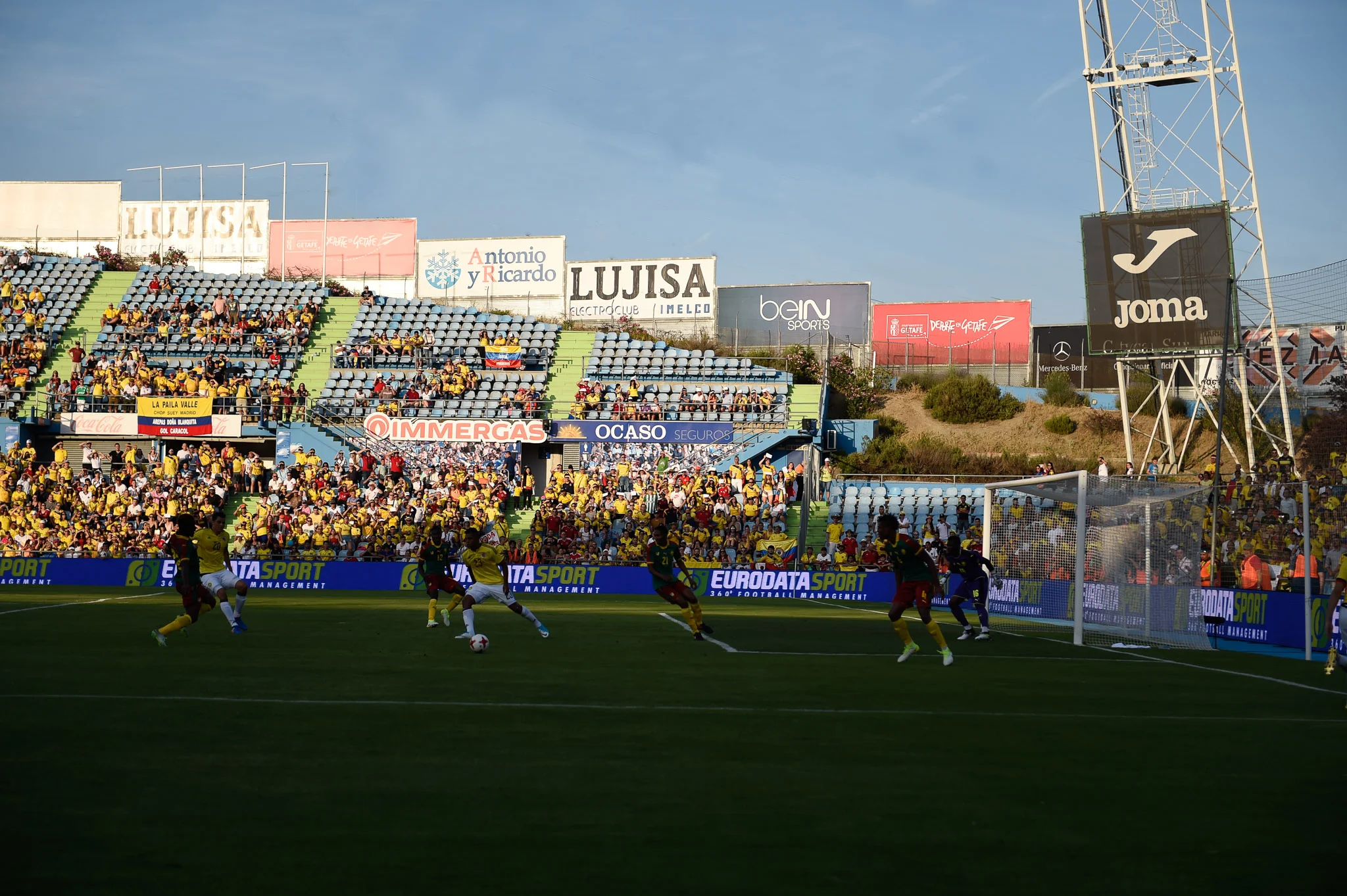  FULHAM FC AND EURODATA SPORT LTD CONFIRM COLOMBIA VS AUSTRALIA AT CRAVEN COTTAGE, FULHAM FC