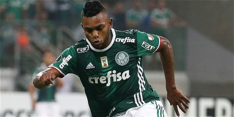 BORJA VOLVIÓ AL GOL EN BRASIL: ANOTÓ EL 2-1 DE PALMEIRAS CONTRA SANTOS