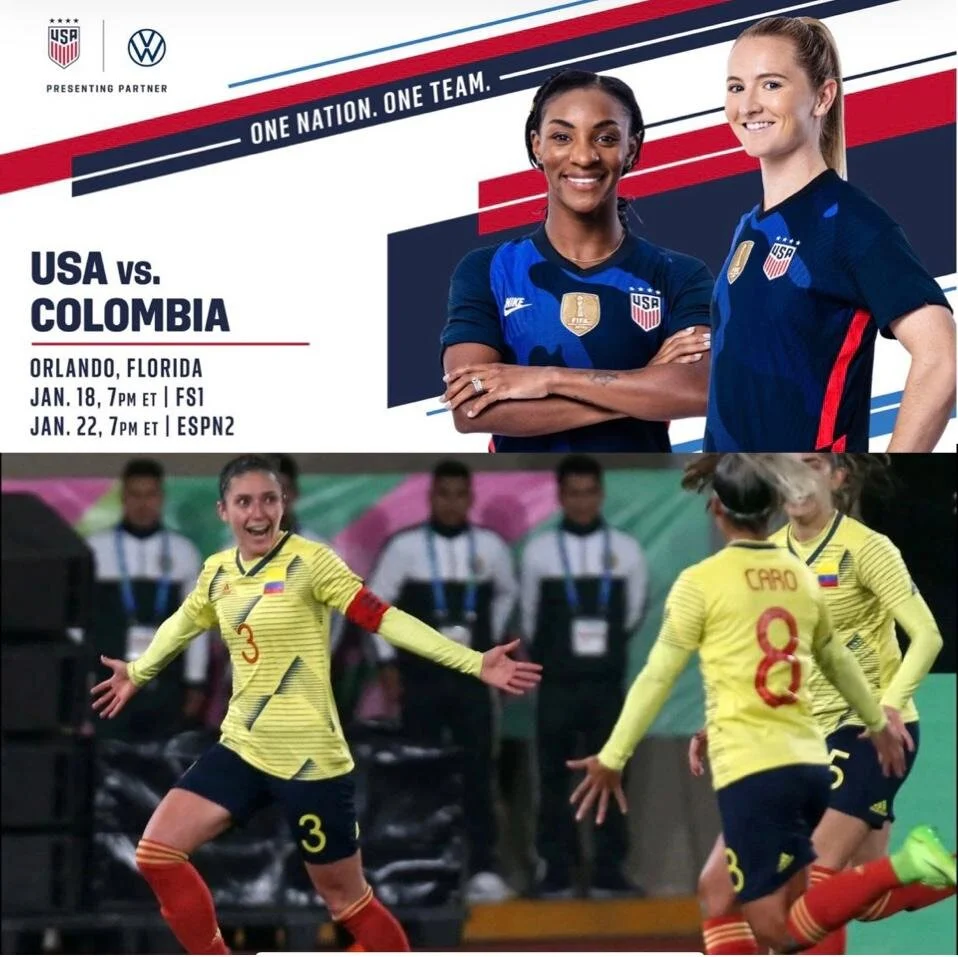 SELECCIÓN COLOMBIA FEMENINA JUGARÁ DOS AMISTOSOS VS USA