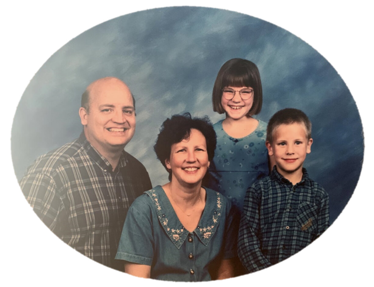 There was a point when I had a happy family - a long, long time ago