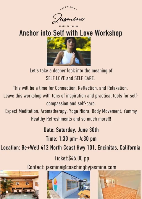 Anchor into Self with Love Workshop  (Currently Unavailable)