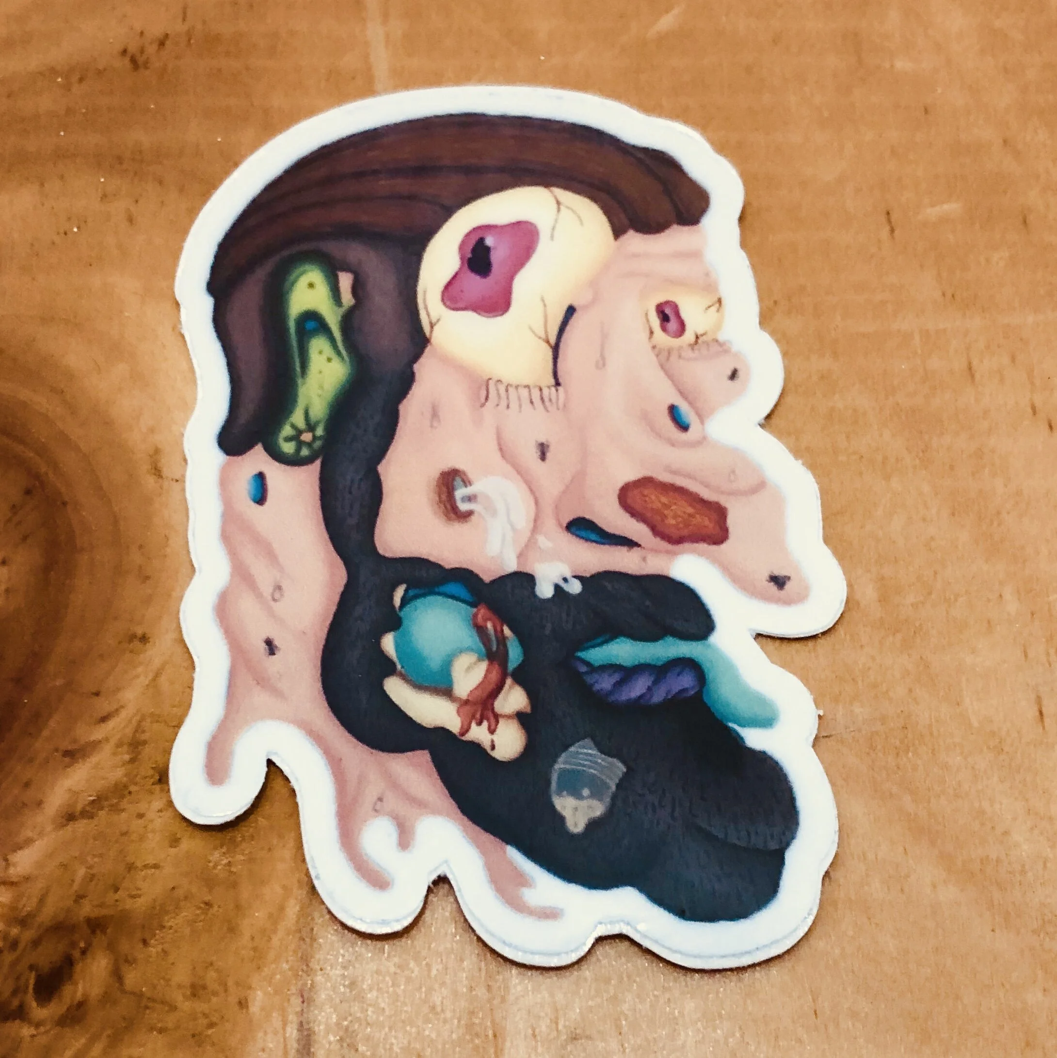 (Un)dapper gentleman sticker
