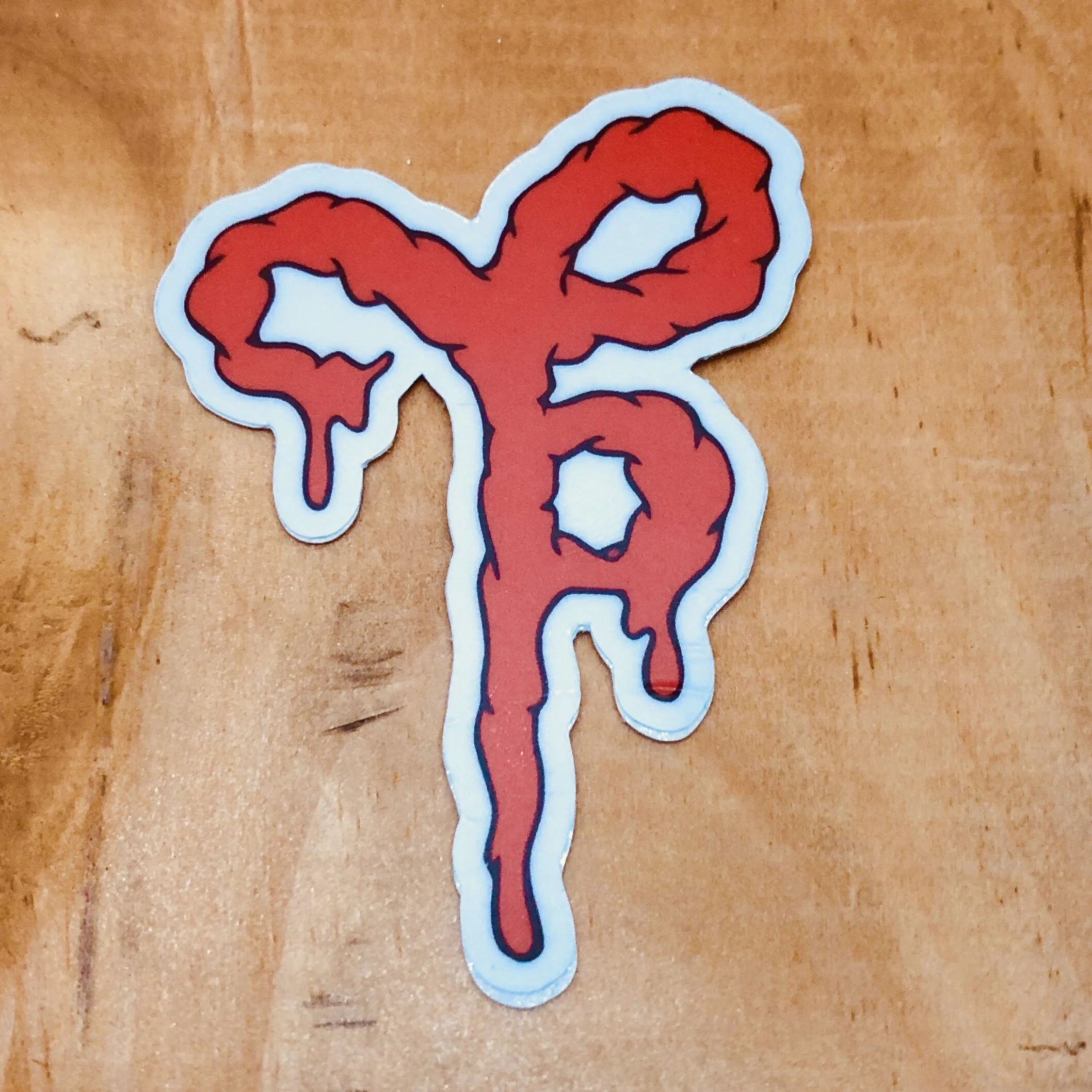 Meltyface Logo sticker