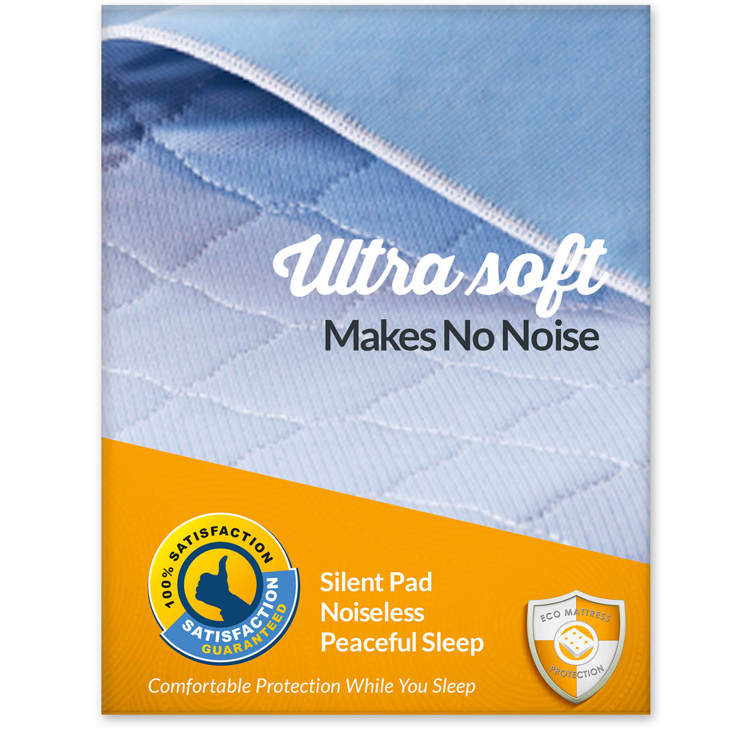 Premium Waterproof Sheet and Mattress Protector: 36” x 36”. Ideal For ...